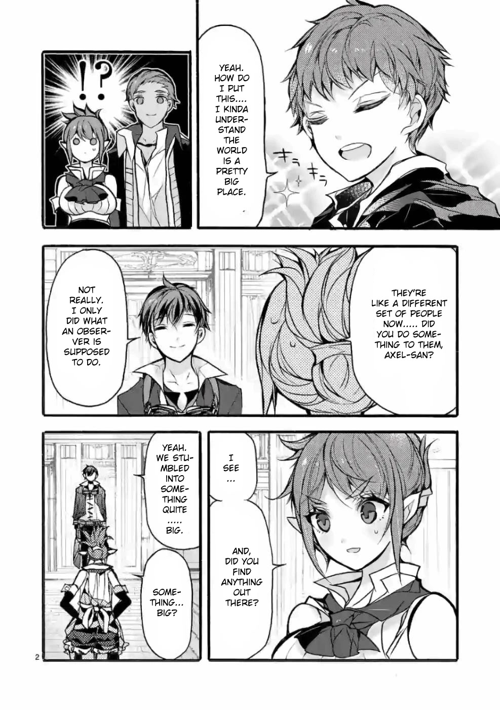 From The Strongest Job of Dragon Knight, To The Beginner Job Carrier, Somehow, I Am Dependent On The Heroes Chapter 25 page 2 - Chapter 25