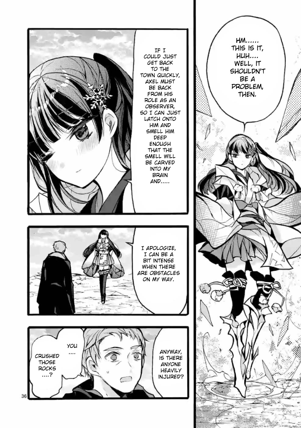 From The Strongest Job of Dragon Knight, To The Beginner Job Carrier, Somehow, I Am Dependent On The Heroes Chapter 25 page 34 - Chapter 25