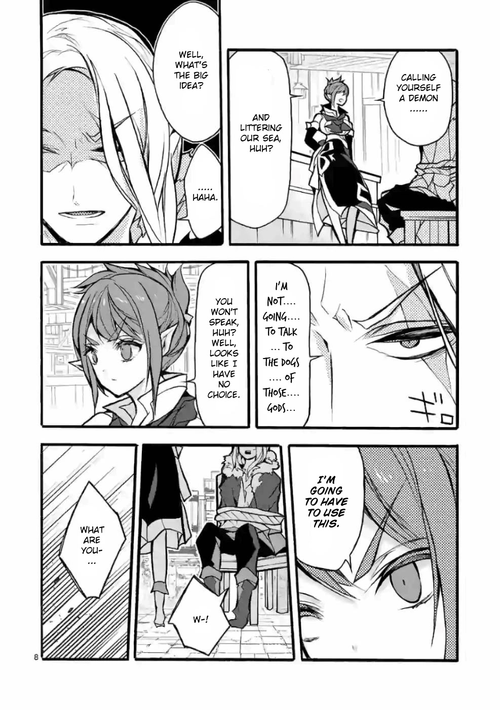 From The Strongest Job of Dragon Knight, To The Beginner Job Carrier, Somehow, I Am Dependent On The Heroes Chapter 25 page 8 - Chapter 25