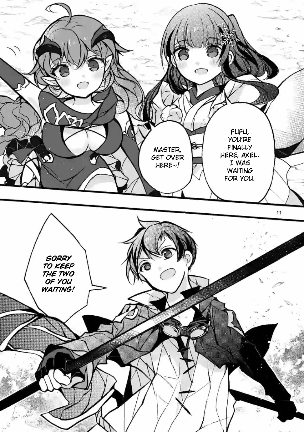 From The Strongest Job of Dragon Knight, To The Beginner Job Carrier, Somehow, I Am Dependent On The Heroes Chapter 26 page 10 - Chapter 26