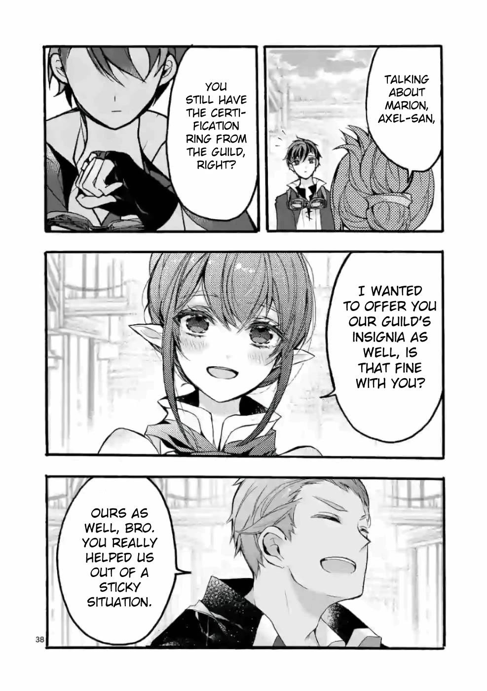 From The Strongest Job of Dragon Knight, To The Beginner Job Carrier, Somehow, I Am Dependent On The Heroes Chapter 26 page 35 - Chapter 26