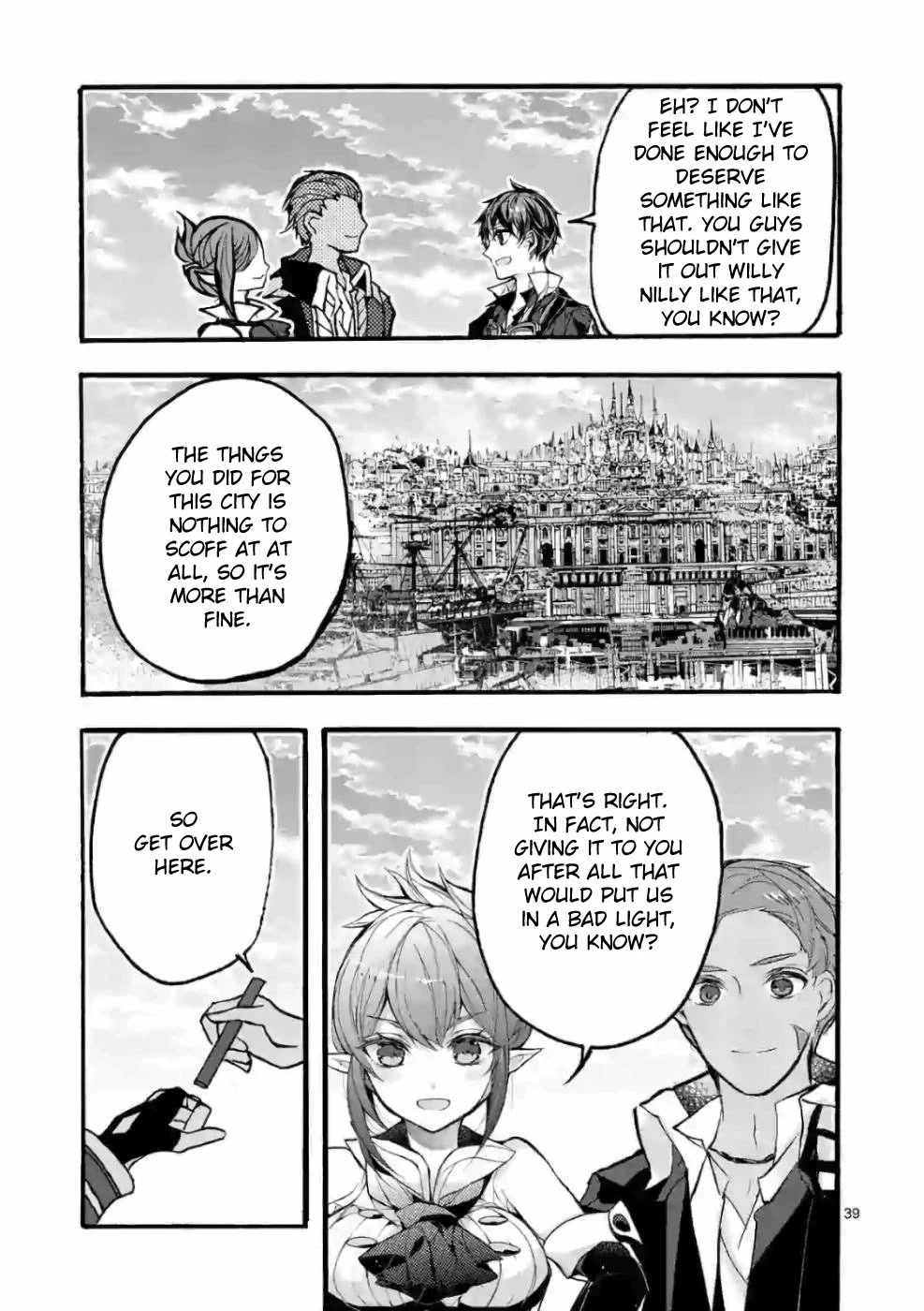 From The Strongest Job of Dragon Knight, To The Beginner Job Carrier, Somehow, I Am Dependent On The Heroes Chapter 26 page 36 - Chapter 26