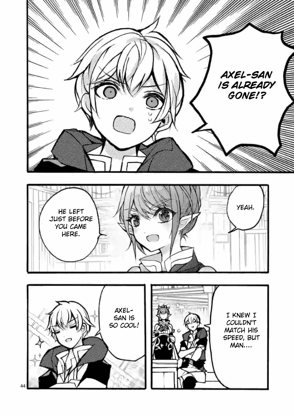 From The Strongest Job of Dragon Knight, To The Beginner Job Carrier, Somehow, I Am Dependent On The Heroes Chapter 26 page 41 - Chapter 26