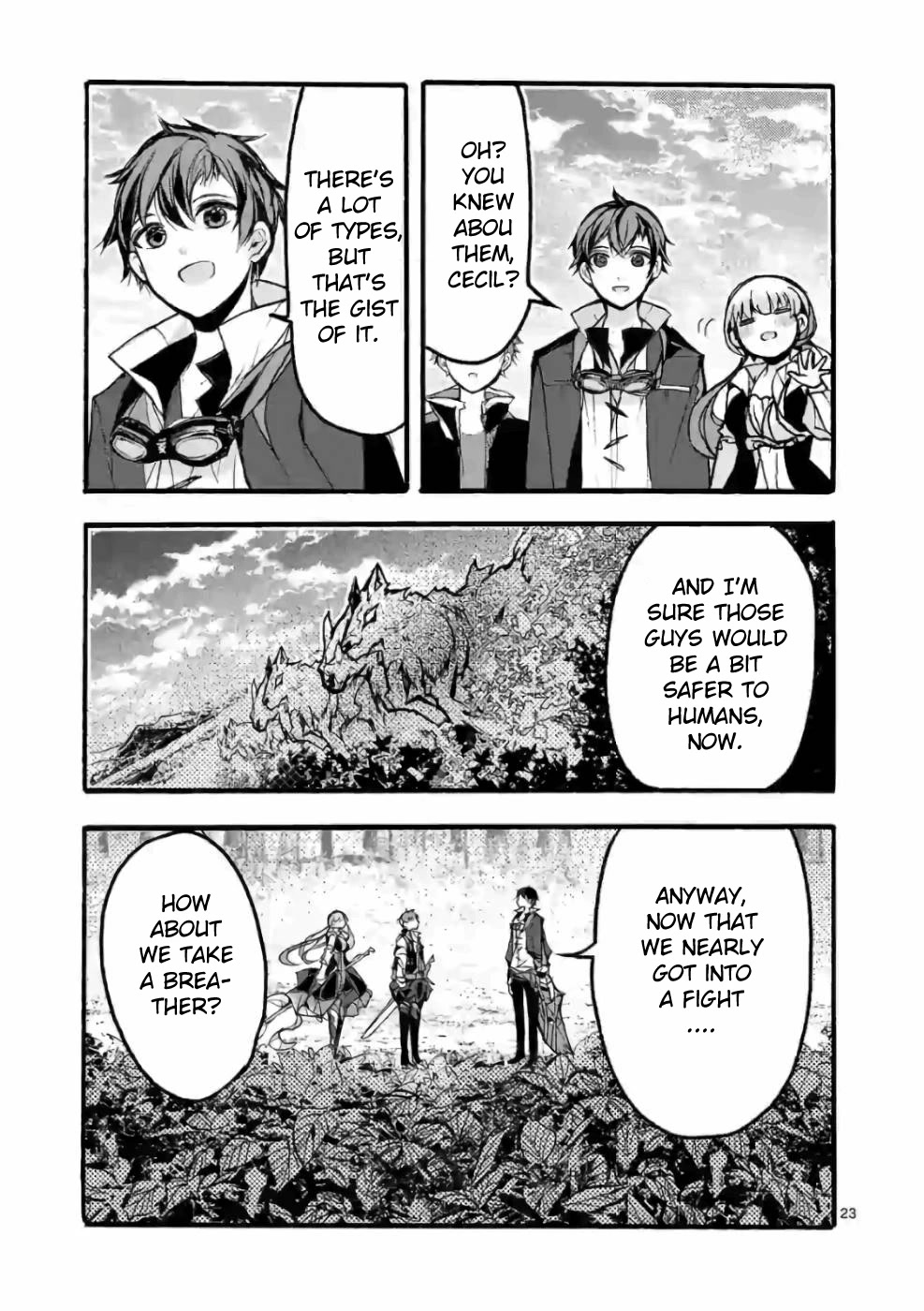 From The Strongest Job of Dragon Knight, To The Beginner Job Carrier, Somehow, I Am Dependent On The Heroes Chapter 27 page 24 - Chapter 27