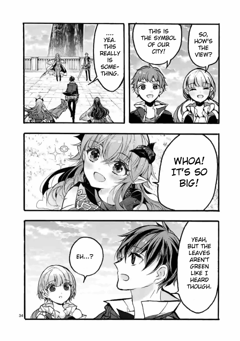 From The Strongest Job of Dragon Knight, To The Beginner Job Carrier, Somehow, I Am Dependent On The Heroes Chapter 27 page 34 - Chapter 27