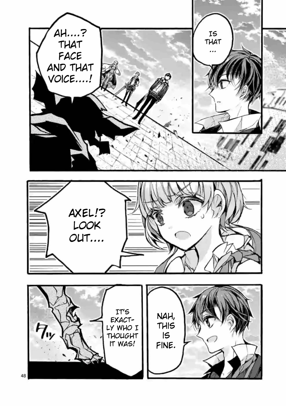 From The Strongest Job of Dragon Knight, To The Beginner Job Carrier, Somehow, I Am Dependent On The Heroes Chapter 27 page 48 - Chapter 27