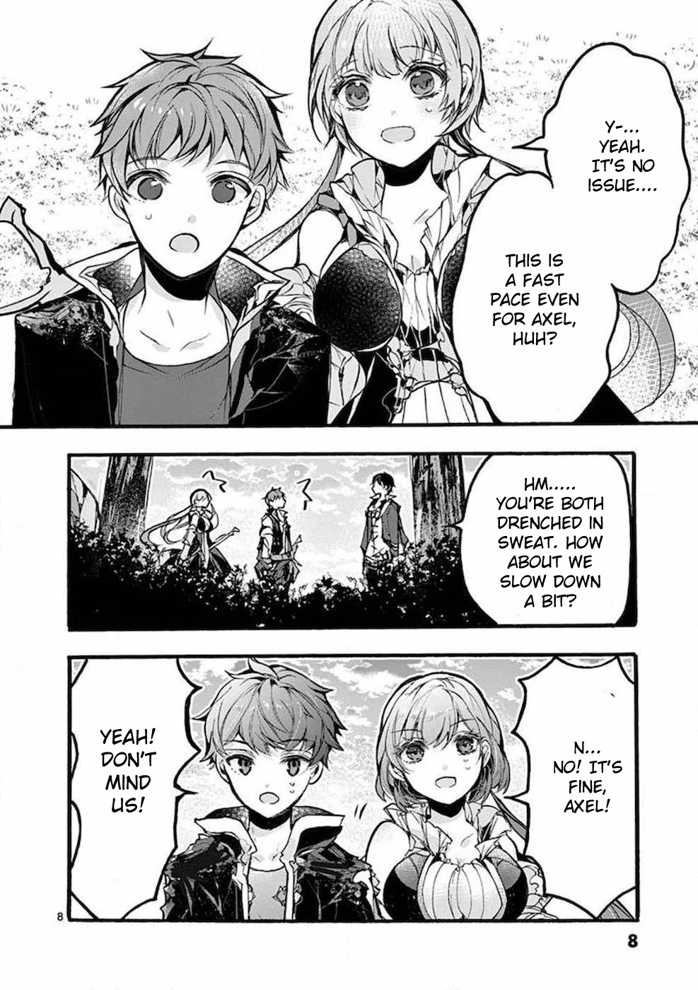 From The Strongest Job of Dragon Knight, To The Beginner Job Carrier, Somehow, I Am Dependent On The Heroes Chapter 27 page 9 - Chapter 27