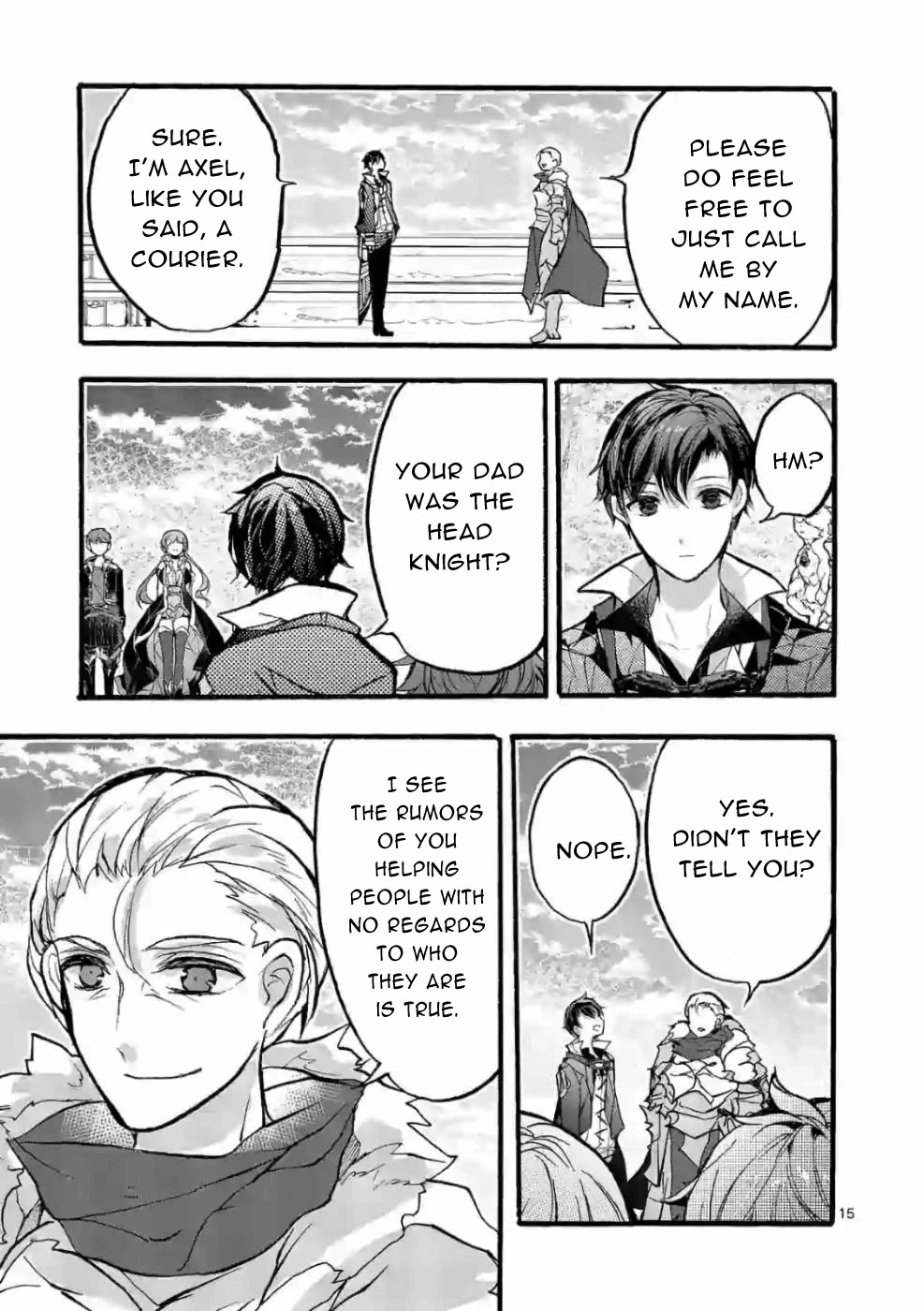 From The Strongest Job of Dragon Knight, To The Beginner Job Carrier, Somehow, I Am Dependent On The Heroes Chapter 28 page 15 - Chapter 28