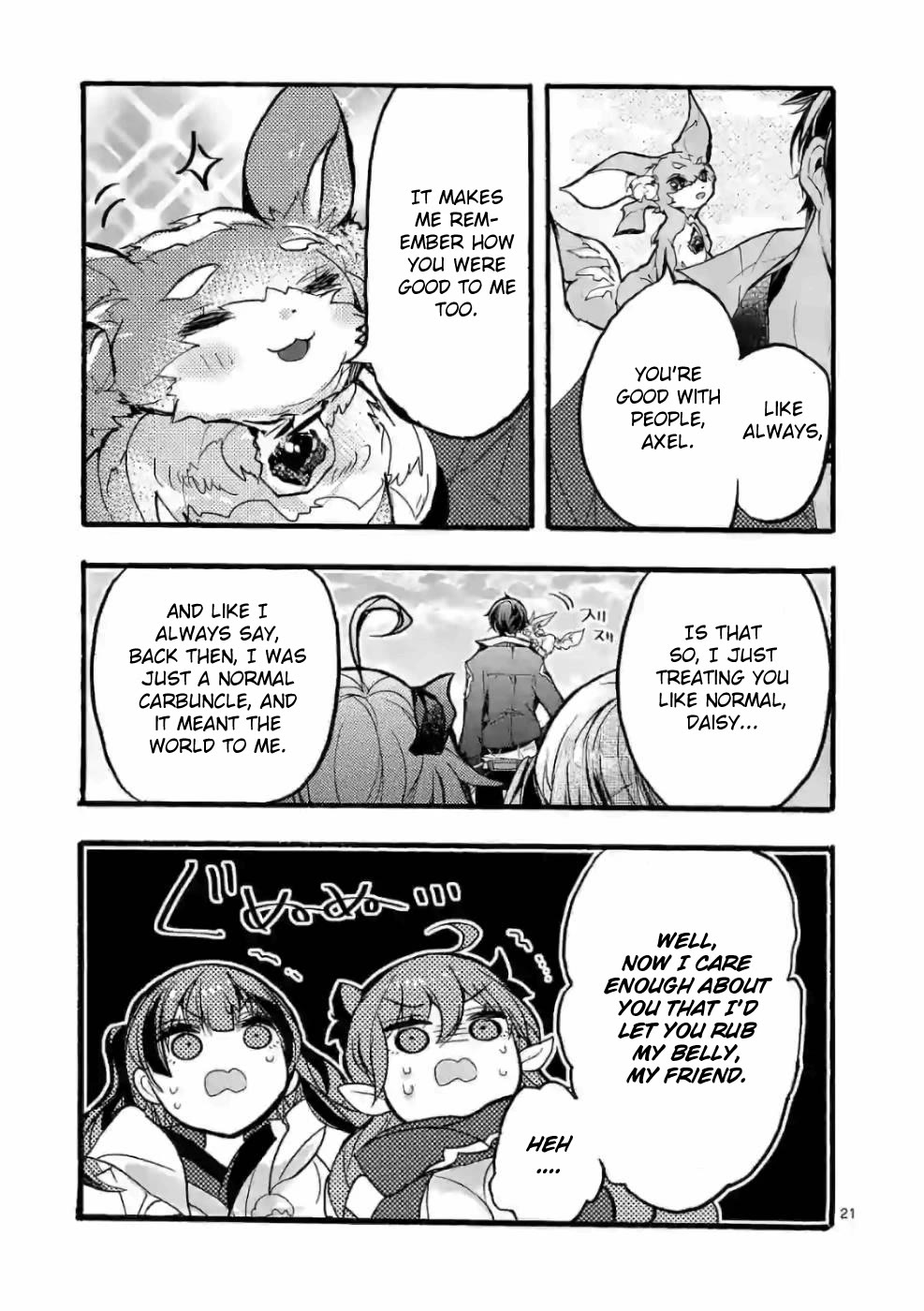 From The Strongest Job of Dragon Knight, To The Beginner Job Carrier, Somehow, I Am Dependent On The Heroes Chapter 28 page 21 - Chapter 28