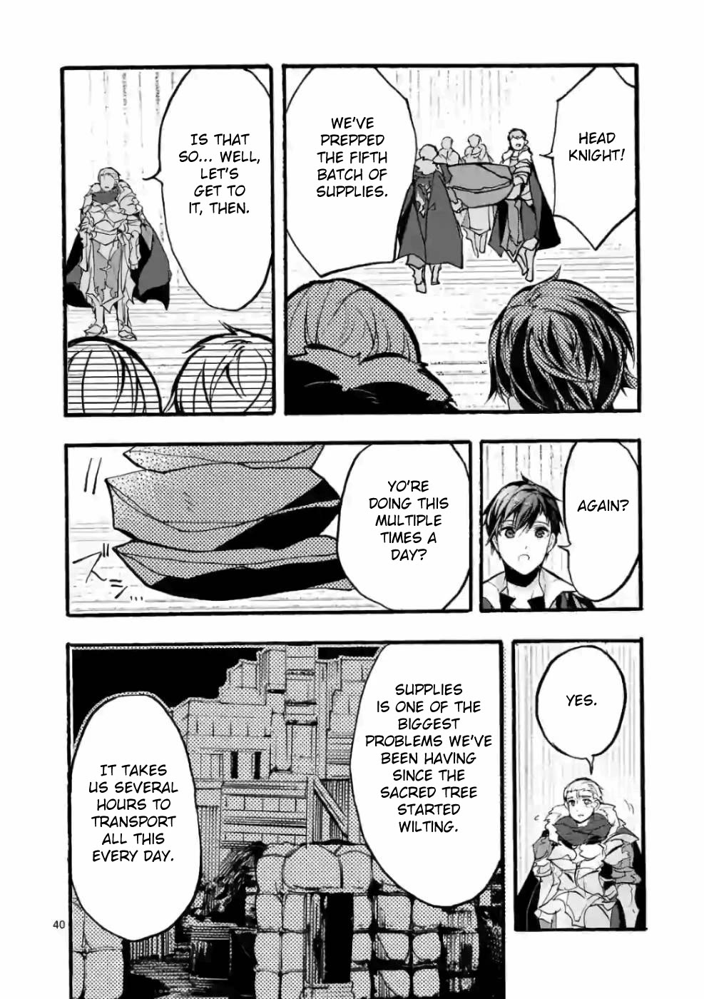 From The Strongest Job of Dragon Knight, To The Beginner Job Carrier, Somehow, I Am Dependent On The Heroes Chapter 28 page 40 - Chapter 28
