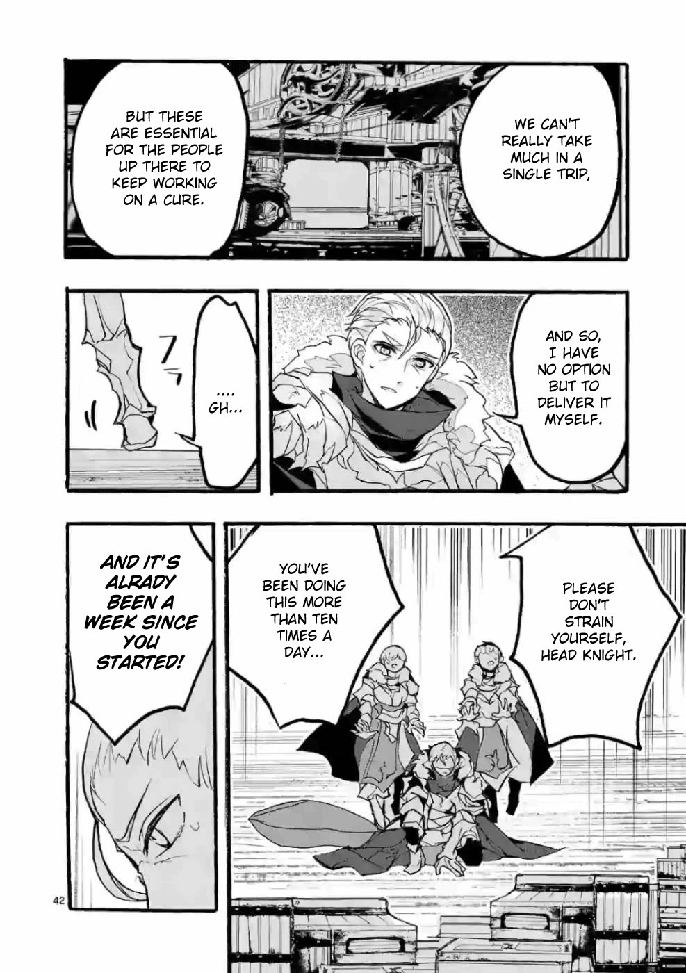 From The Strongest Job of Dragon Knight, To The Beginner Job Carrier, Somehow, I Am Dependent On The Heroes Chapter 28 page 42 - Chapter 28