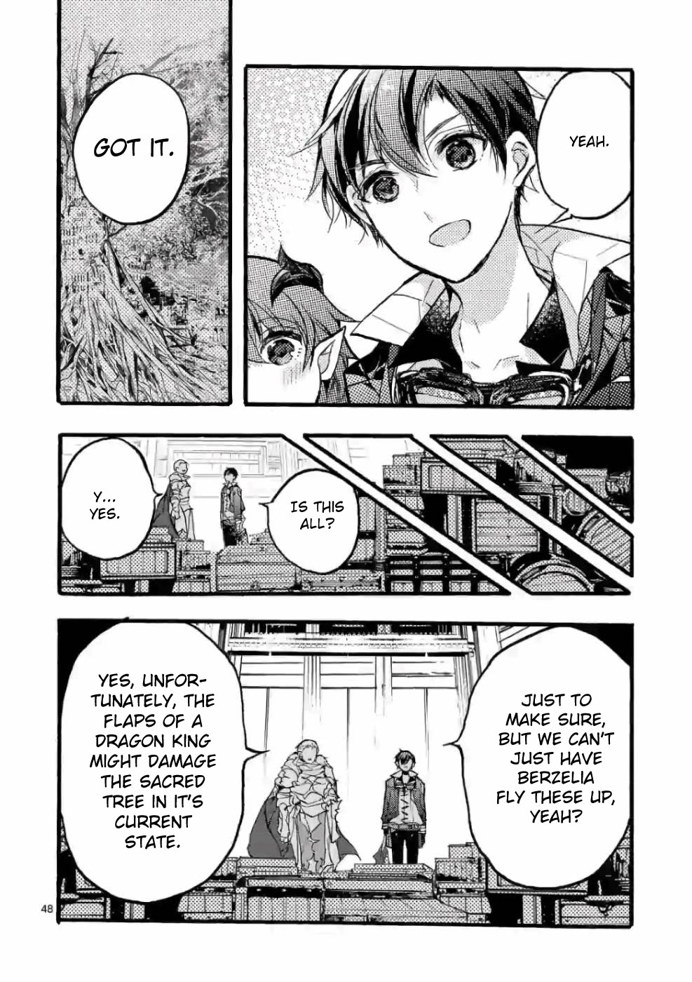 From The Strongest Job of Dragon Knight, To The Beginner Job Carrier, Somehow, I Am Dependent On The Heroes Chapter 28 page 48 - Chapter 28