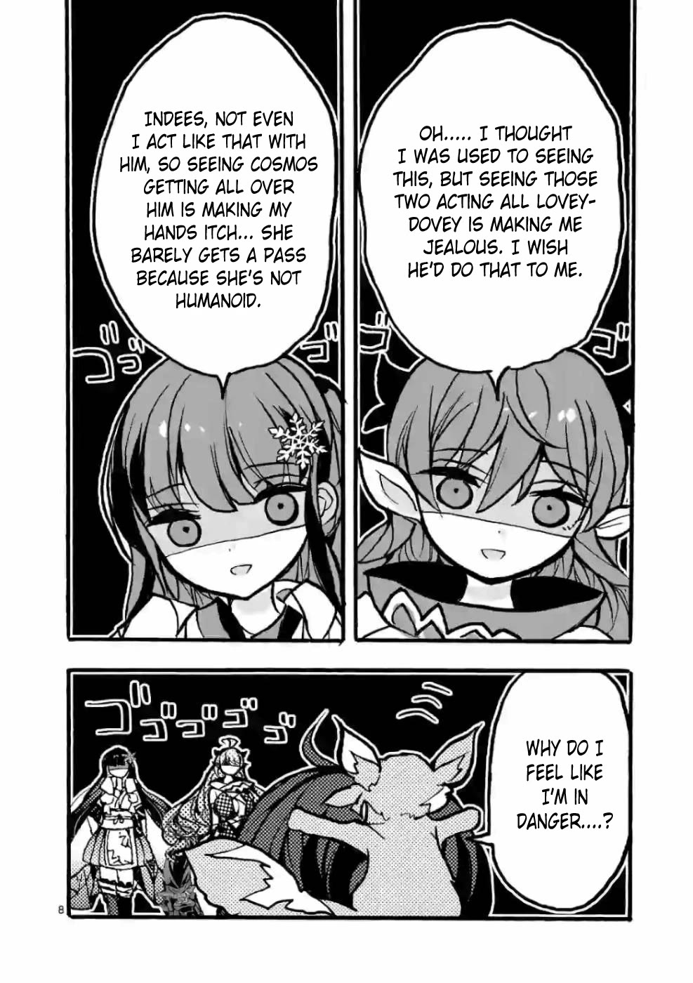 From The Strongest Job of Dragon Knight, To The Beginner Job Carrier, Somehow, I Am Dependent On The Heroes Chapter 28 page 8 - Chapter 28