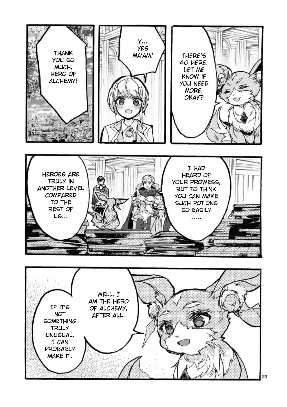 From The Strongest Job of Dragon Knight, To The Beginner Job Carrier, Somehow, I Am Dependent On The Heroes Chapter 29 page 23 - Chapter 29