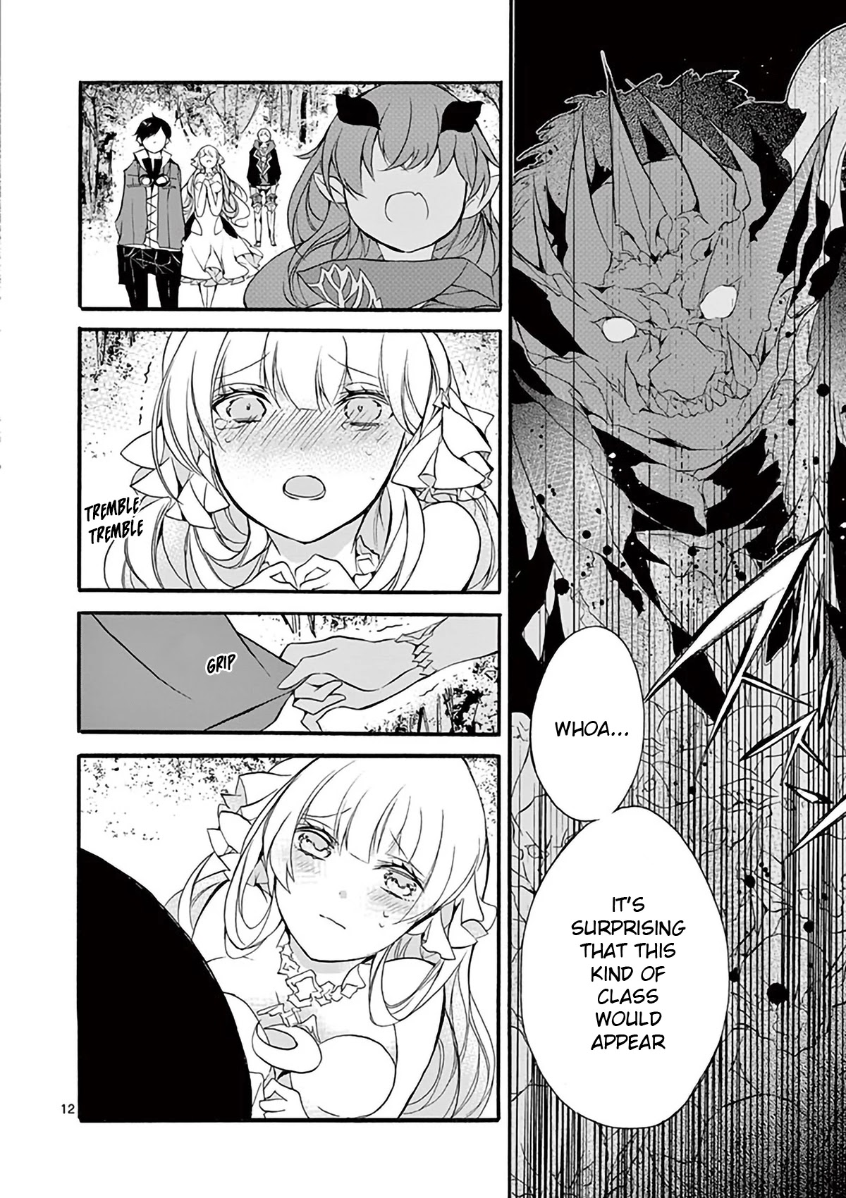 From The Strongest Job of Dragon Knight, To The Beginner Job Carrier, Somehow, I Am Dependent On The Heroes Chapter 3 page 12 - Chapter 3