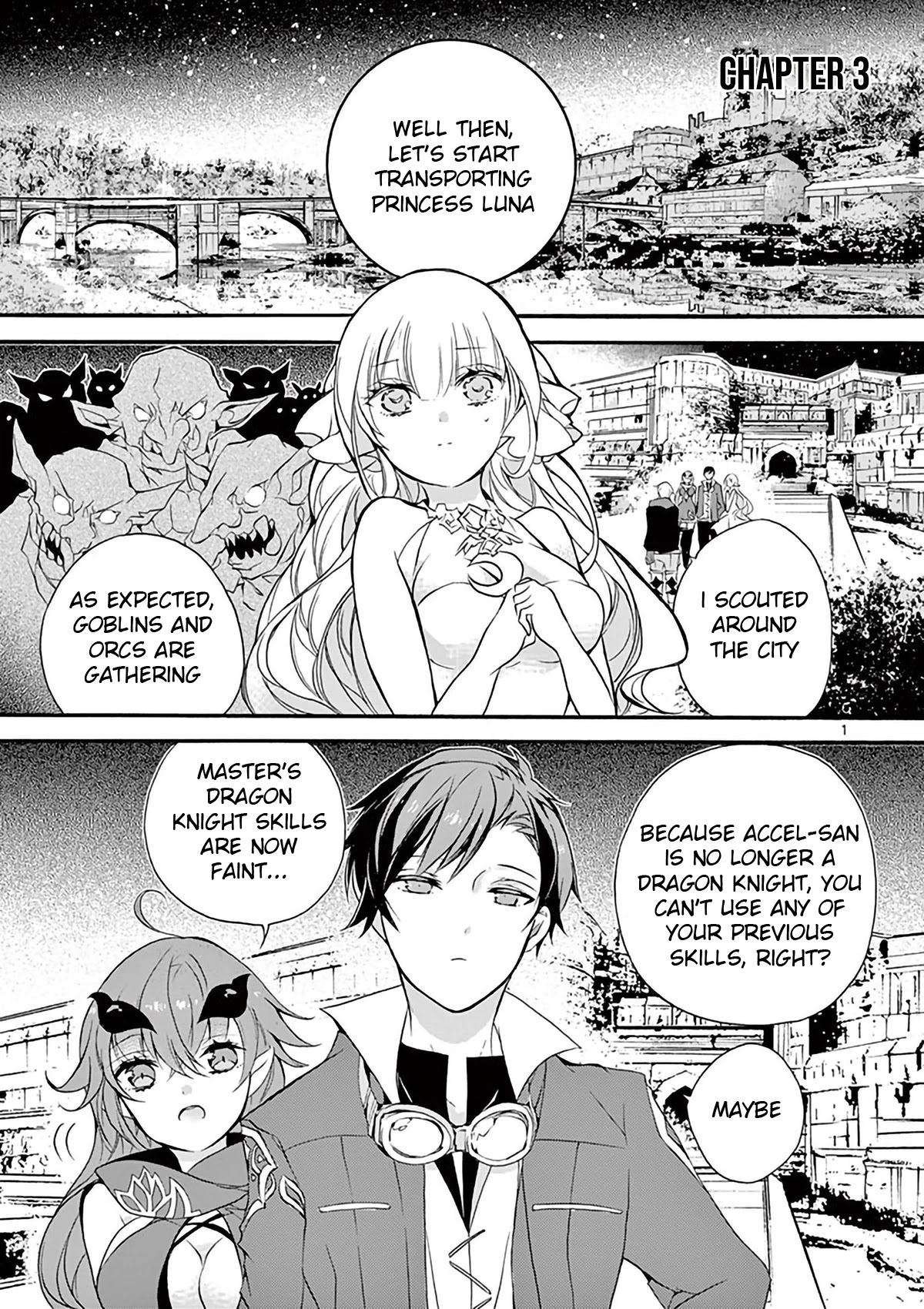 From The Strongest Job of Dragon Knight, To The Beginner Job Carrier, Somehow, I Am Dependent On The Heroes Chapter 3 page 2 - Chapter 3