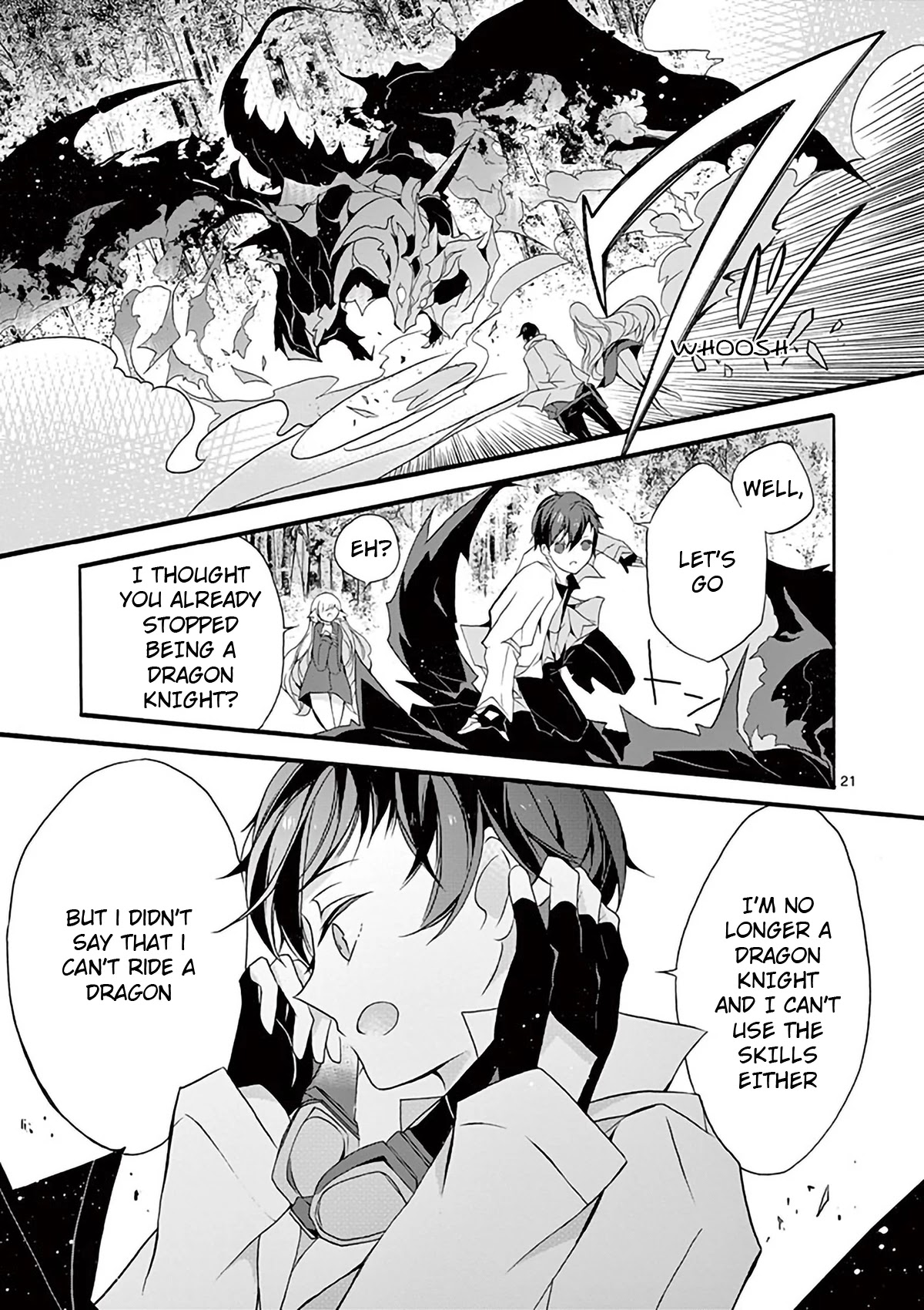 From The Strongest Job of Dragon Knight, To The Beginner Job Carrier, Somehow, I Am Dependent On The Heroes Chapter 3 page 21 - Chapter 3