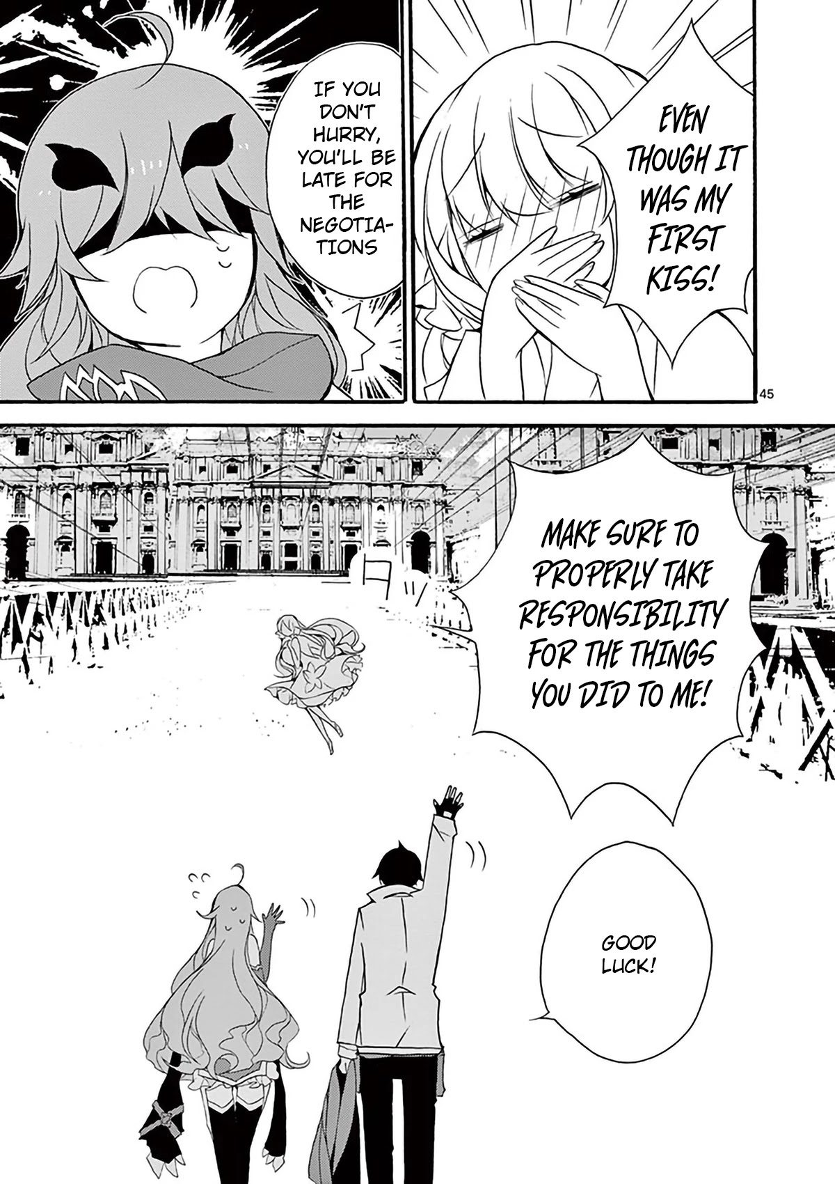 From The Strongest Job of Dragon Knight, To The Beginner Job Carrier, Somehow, I Am Dependent On The Heroes Chapter 3 page 44 - Chapter 3
