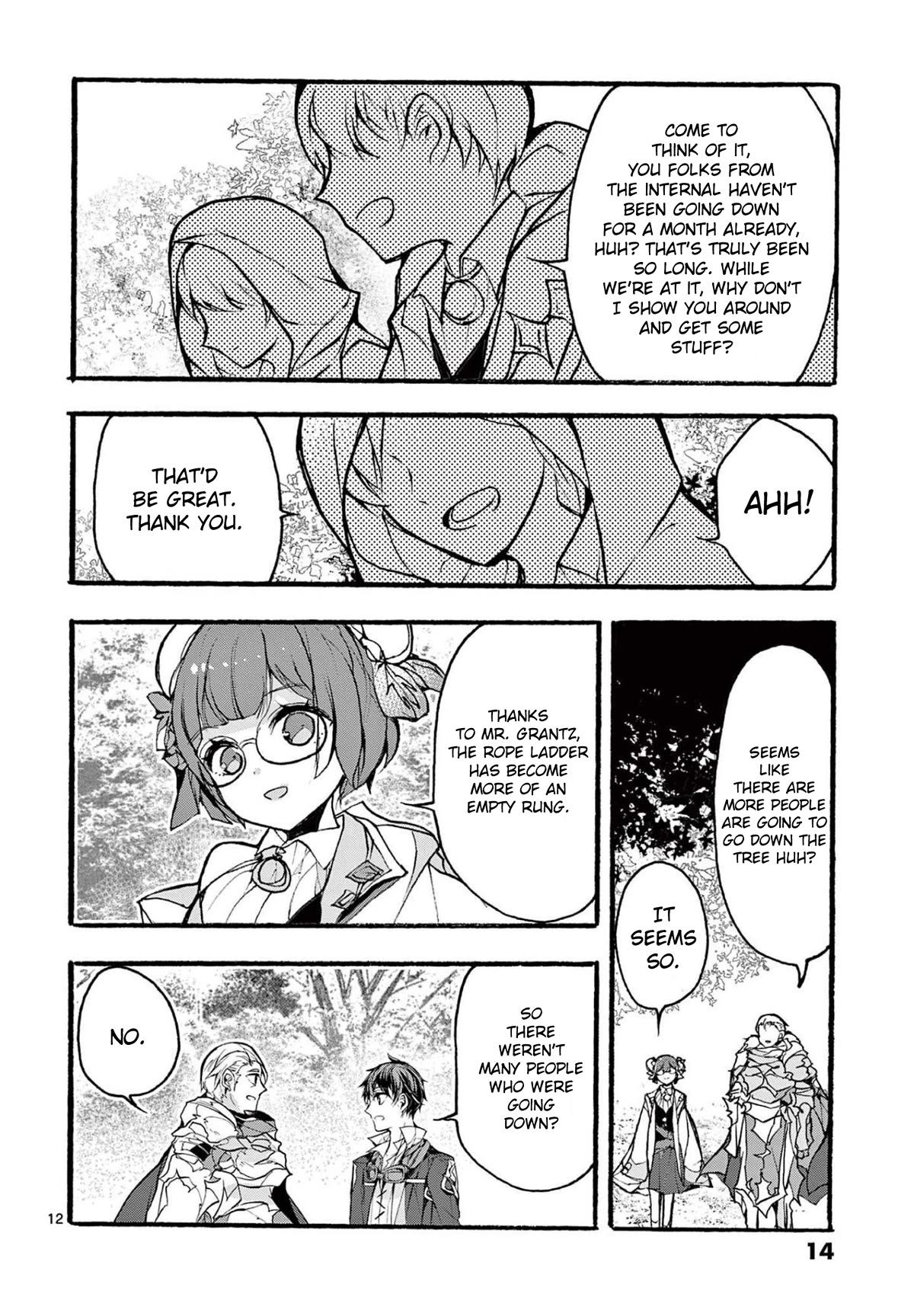 From The Strongest Job of Dragon Knight, To The Beginner Job Carrier, Somehow, I Am Dependent On The Heroes Chapter 30 page 12 - Chapter 30
