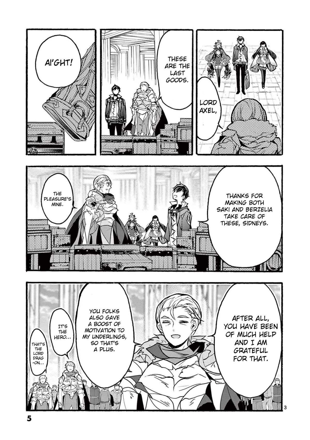 From The Strongest Job of Dragon Knight, To The Beginner Job Carrier, Somehow, I Am Dependent On The Heroes Chapter 30 page 3 - Chapter 30