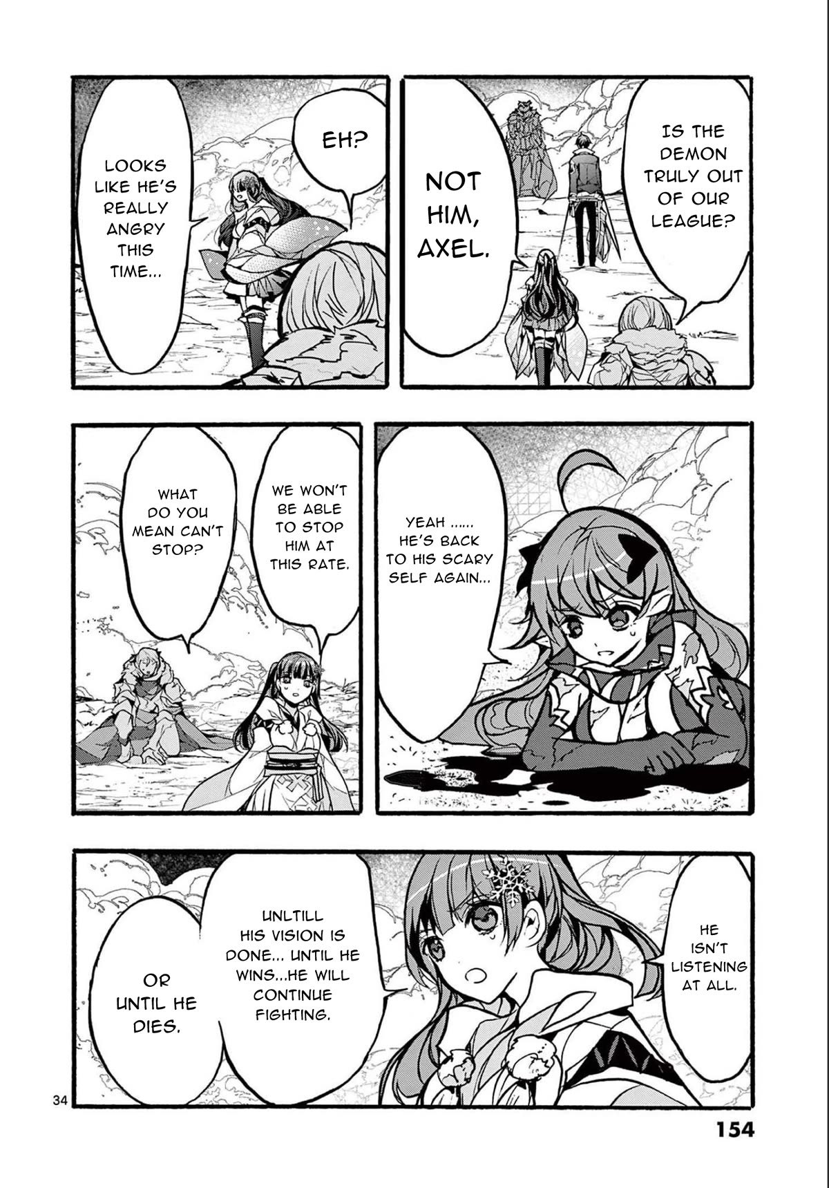 From The Strongest Job of Dragon Knight, To The Beginner Job Carrier, Somehow, I Am Dependent On The Heroes Chapter 32 page 34 - Chapter 32