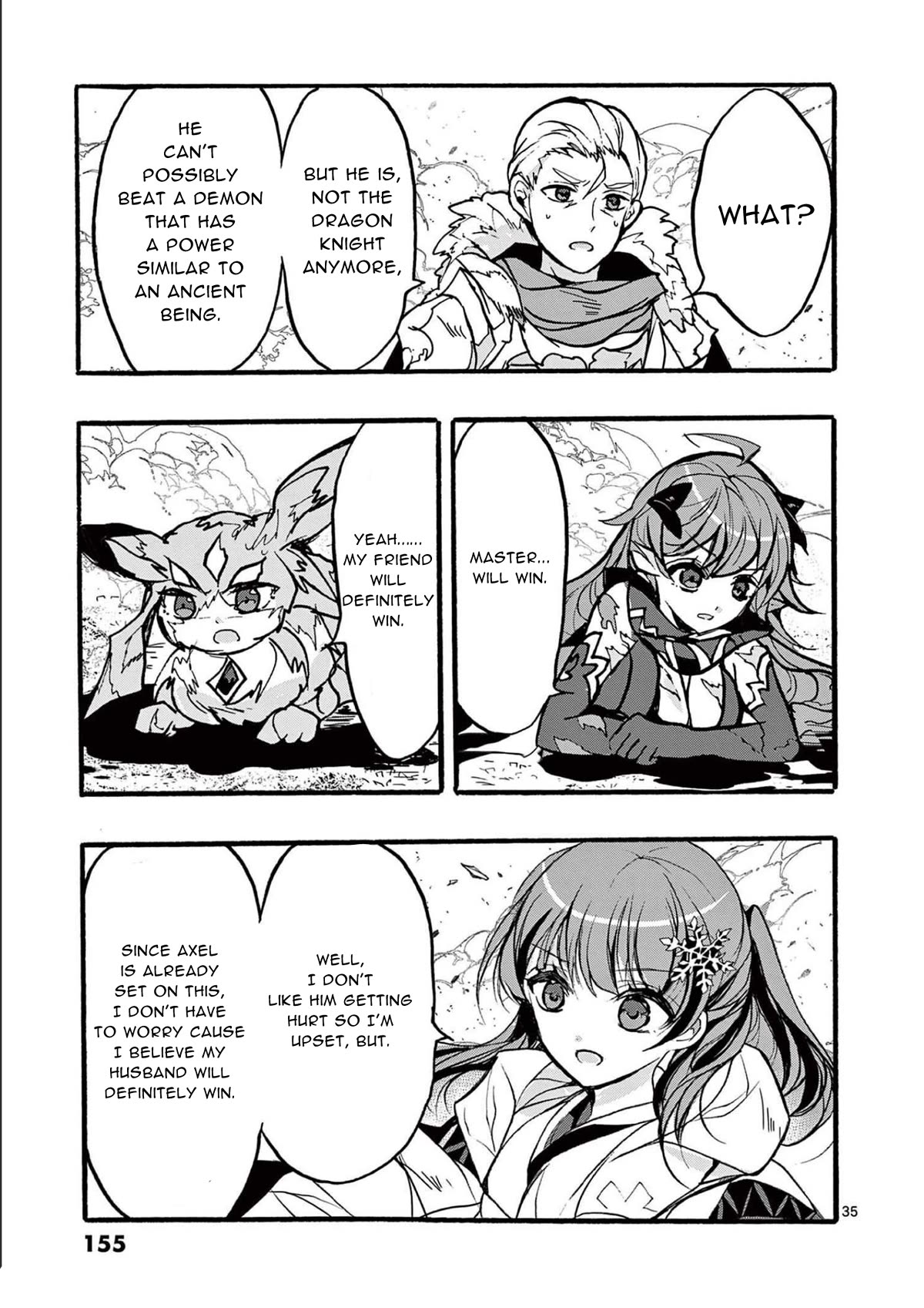 From The Strongest Job of Dragon Knight, To The Beginner Job Carrier, Somehow, I Am Dependent On The Heroes Chapter 32 page 35 - Chapter 32
