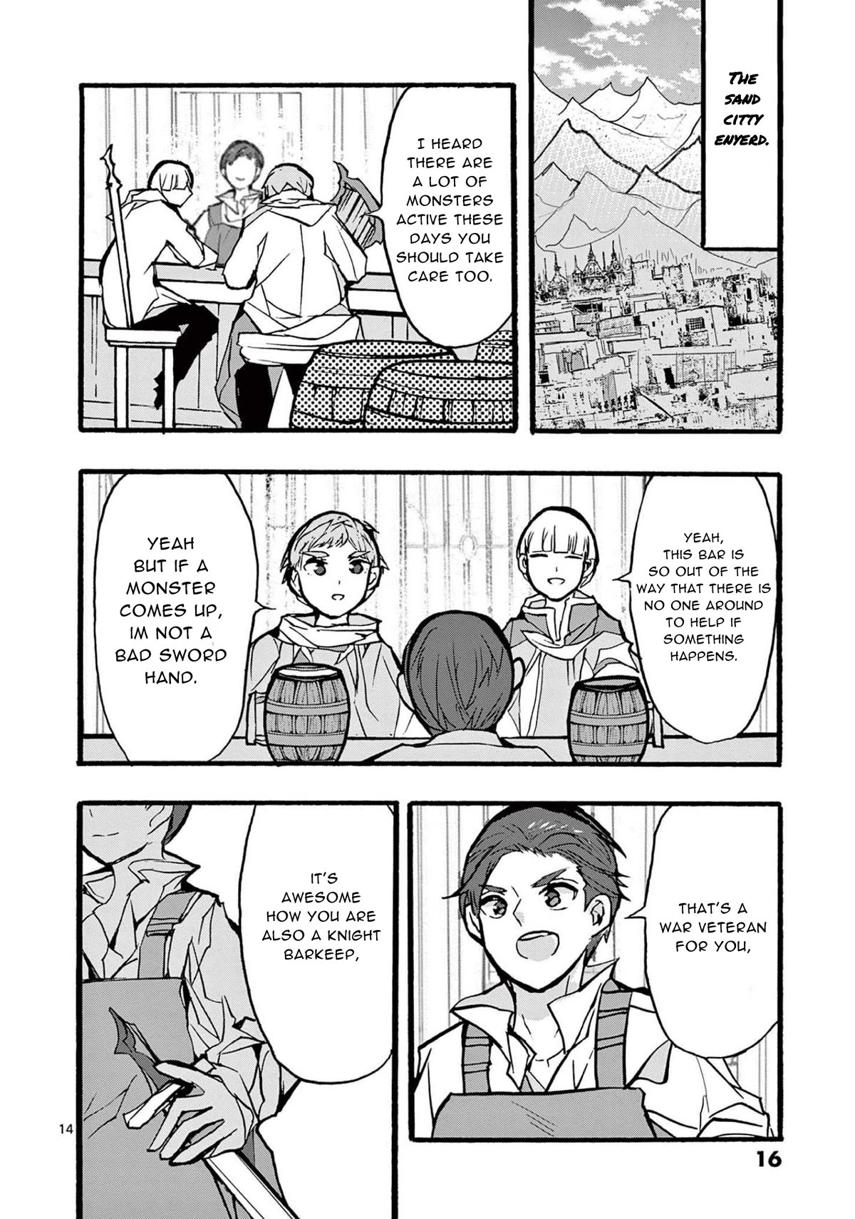 From The Strongest Job of Dragon Knight, To The Beginner Job Carrier, Somehow, I Am Dependent On The Heroes Chapter 33 page 14 - Chapter 33