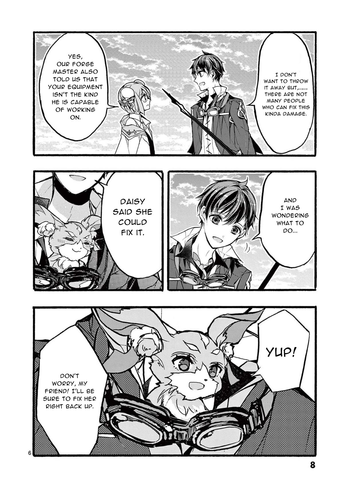 From The Strongest Job of Dragon Knight, To The Beginner Job Carrier, Somehow, I Am Dependent On The Heroes Chapter 33 page 6 - Chapter 33