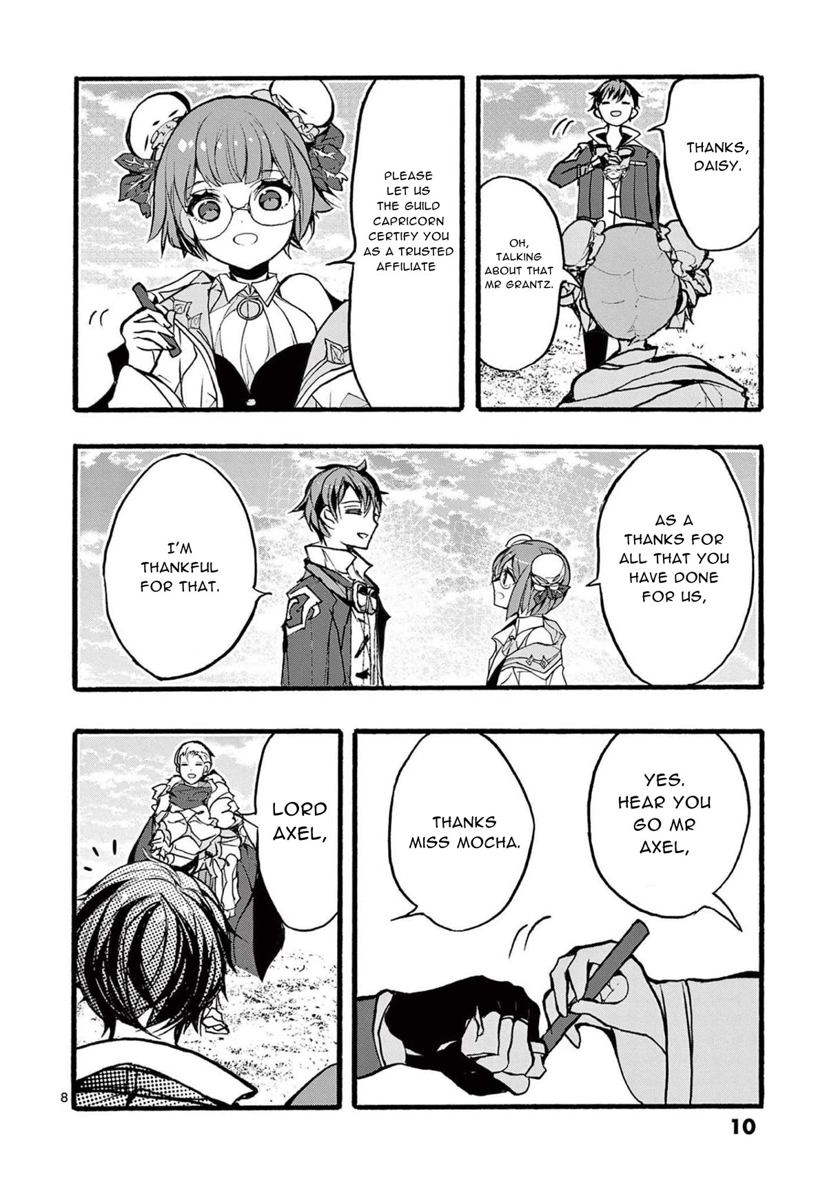 From The Strongest Job of Dragon Knight, To The Beginner Job Carrier, Somehow, I Am Dependent On The Heroes Chapter 33 page 8 - Chapter 33
