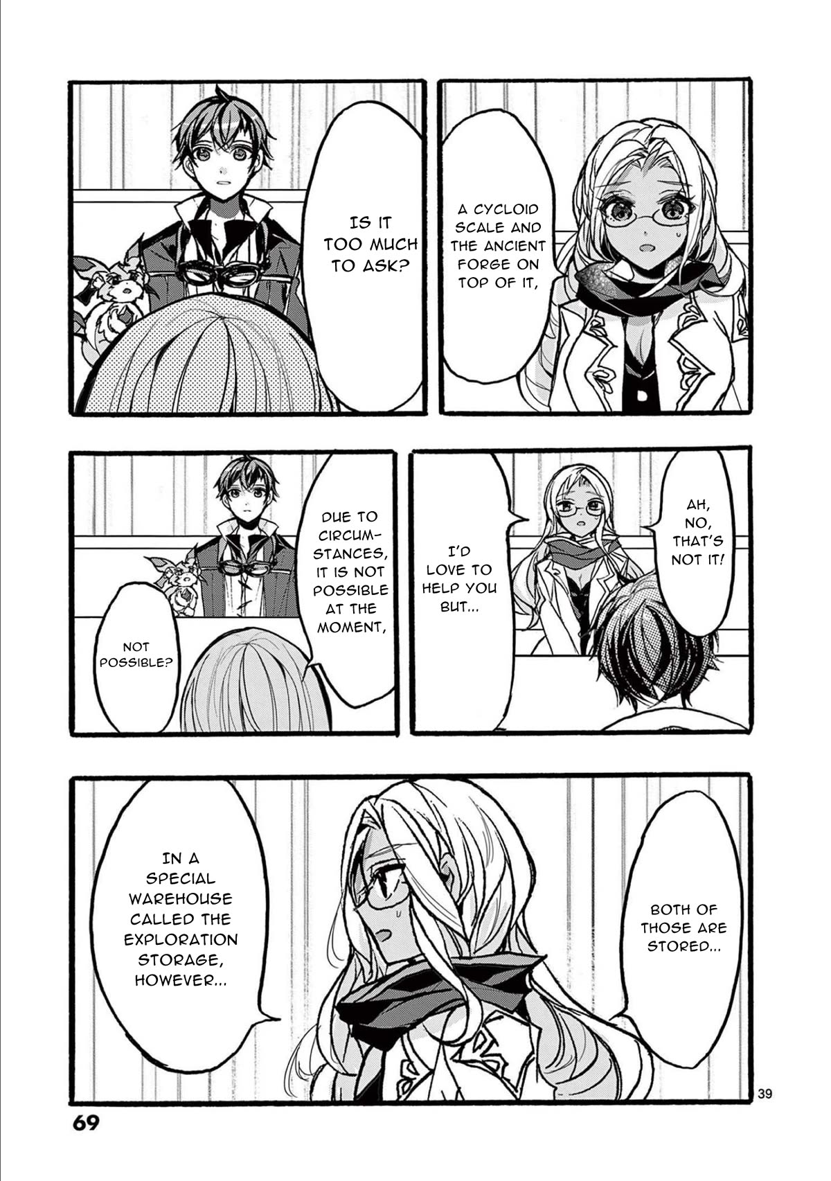 From The Strongest Job of Dragon Knight, To The Beginner Job Carrier, Somehow, I Am Dependent On The Heroes Chapter 34 page 40 - Chapter 34