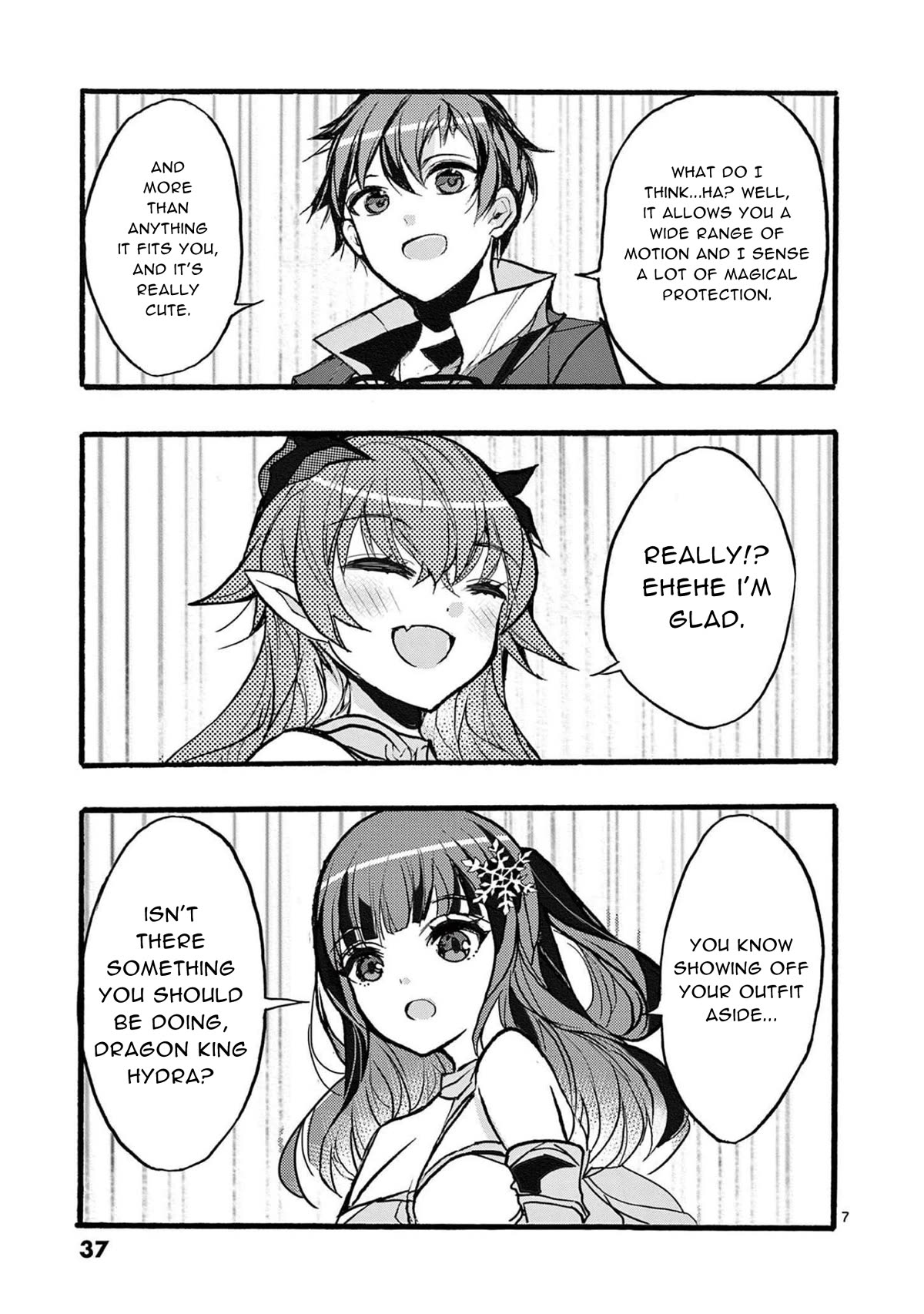 From The Strongest Job of Dragon Knight, To The Beginner Job Carrier, Somehow, I Am Dependent On The Heroes Chapter 34 page 8 - Chapter 34