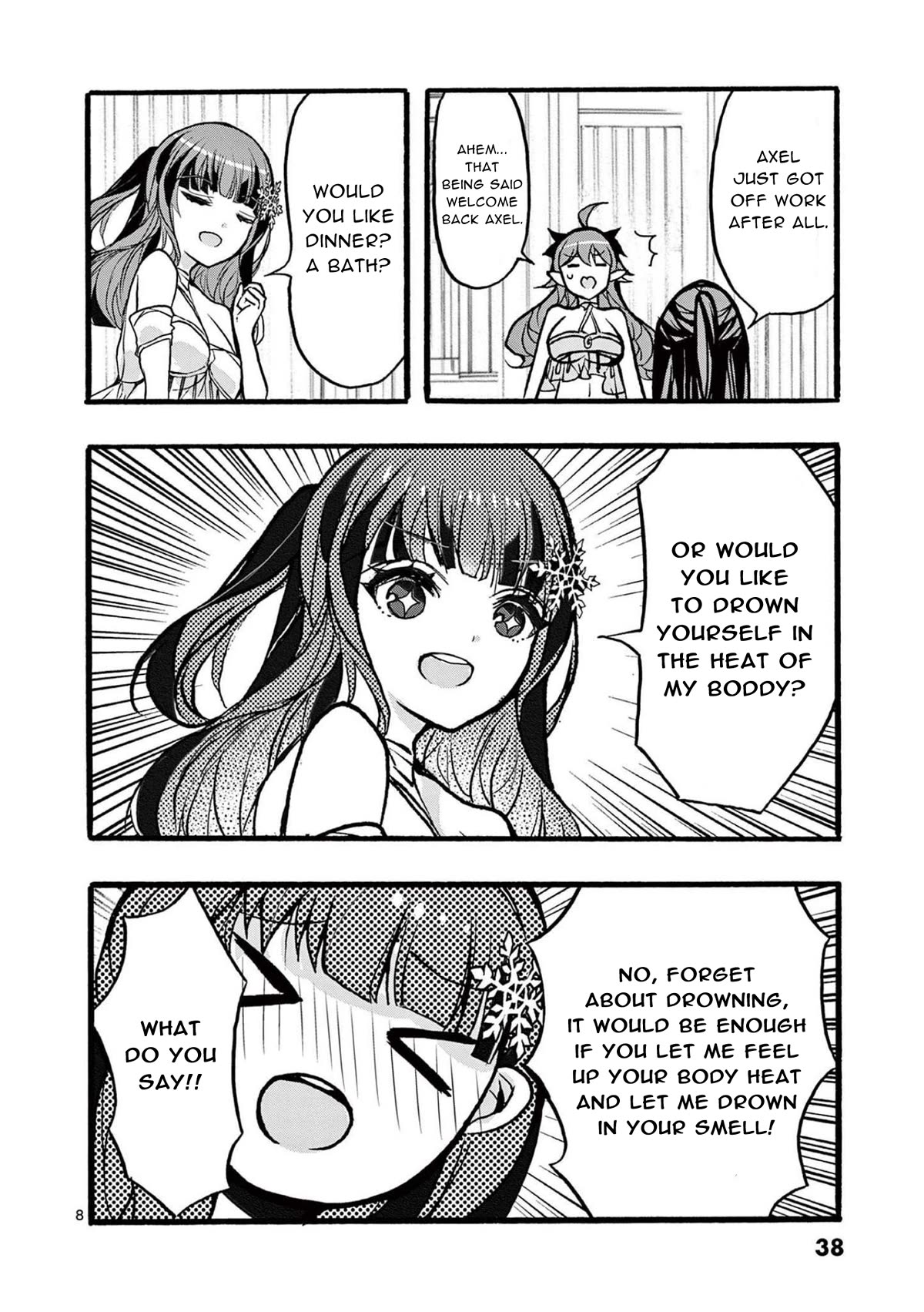 From The Strongest Job of Dragon Knight, To The Beginner Job Carrier, Somehow, I Am Dependent On The Heroes Chapter 34 page 9 - Chapter 34