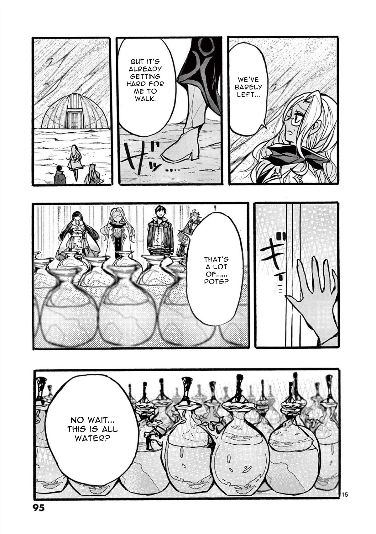 From The Strongest Job of Dragon Knight, To The Beginner Job Carrier, Somehow, I Am Dependent On The Heroes Chapter 35 page 15 - Chapter 35