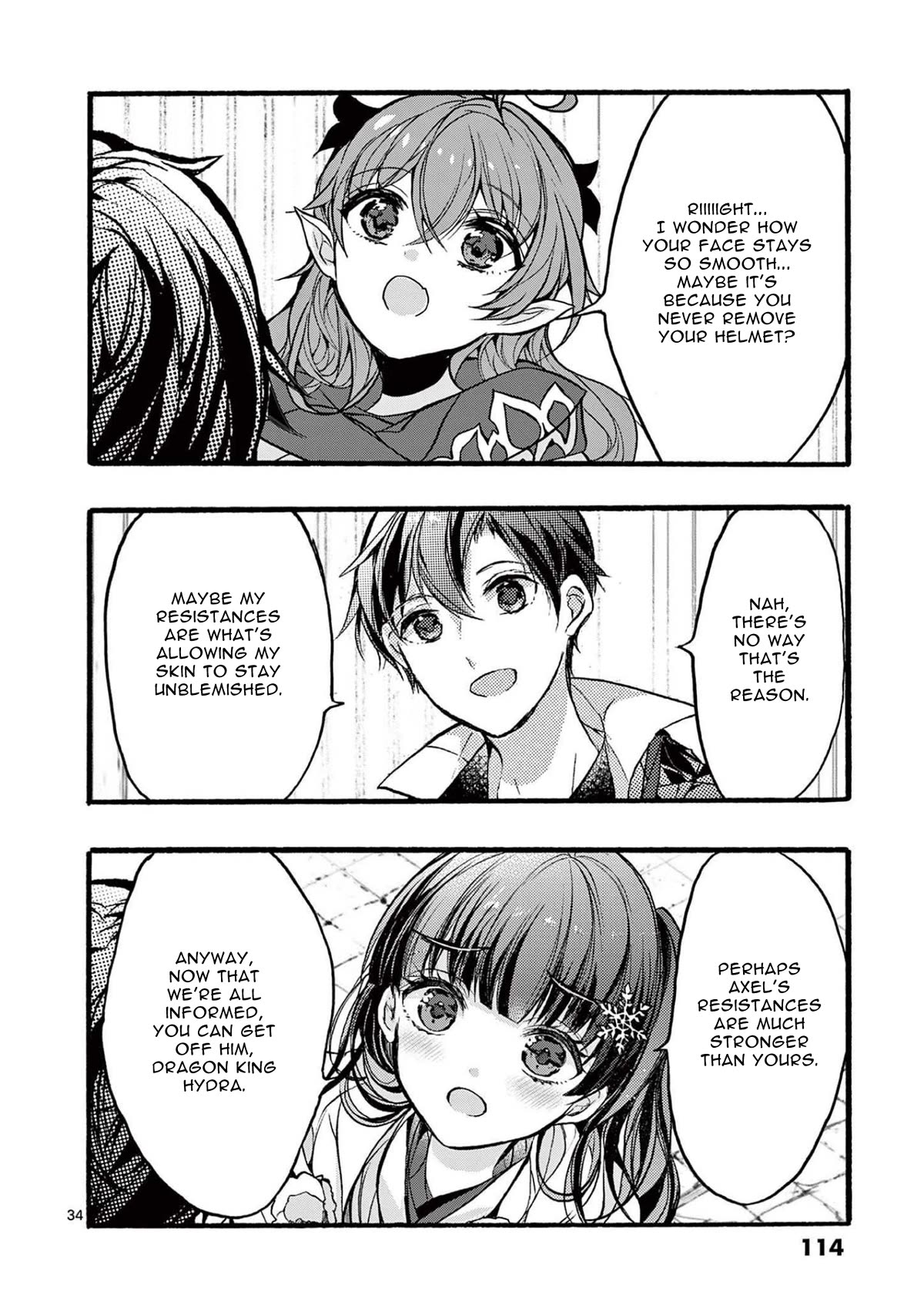 From The Strongest Job of Dragon Knight, To The Beginner Job Carrier, Somehow, I Am Dependent On The Heroes Chapter 35 page 34 - Chapter 35