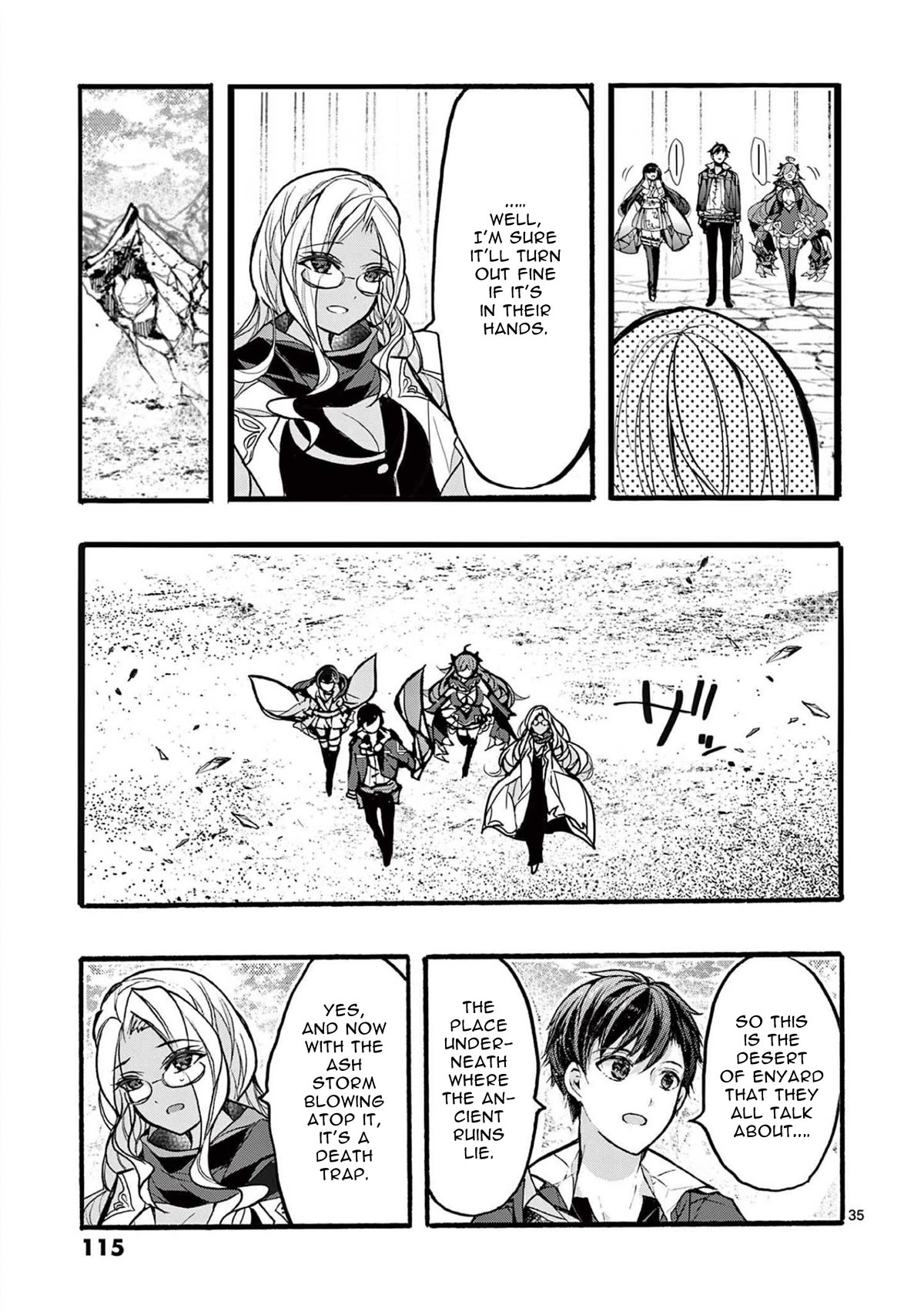 From The Strongest Job of Dragon Knight, To The Beginner Job Carrier, Somehow, I Am Dependent On The Heroes Chapter 35 page 35 - Chapter 35