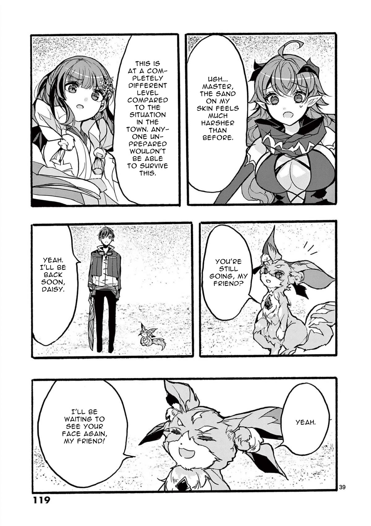 From The Strongest Job of Dragon Knight, To The Beginner Job Carrier, Somehow, I Am Dependent On The Heroes Chapter 35 page 39 - Chapter 35