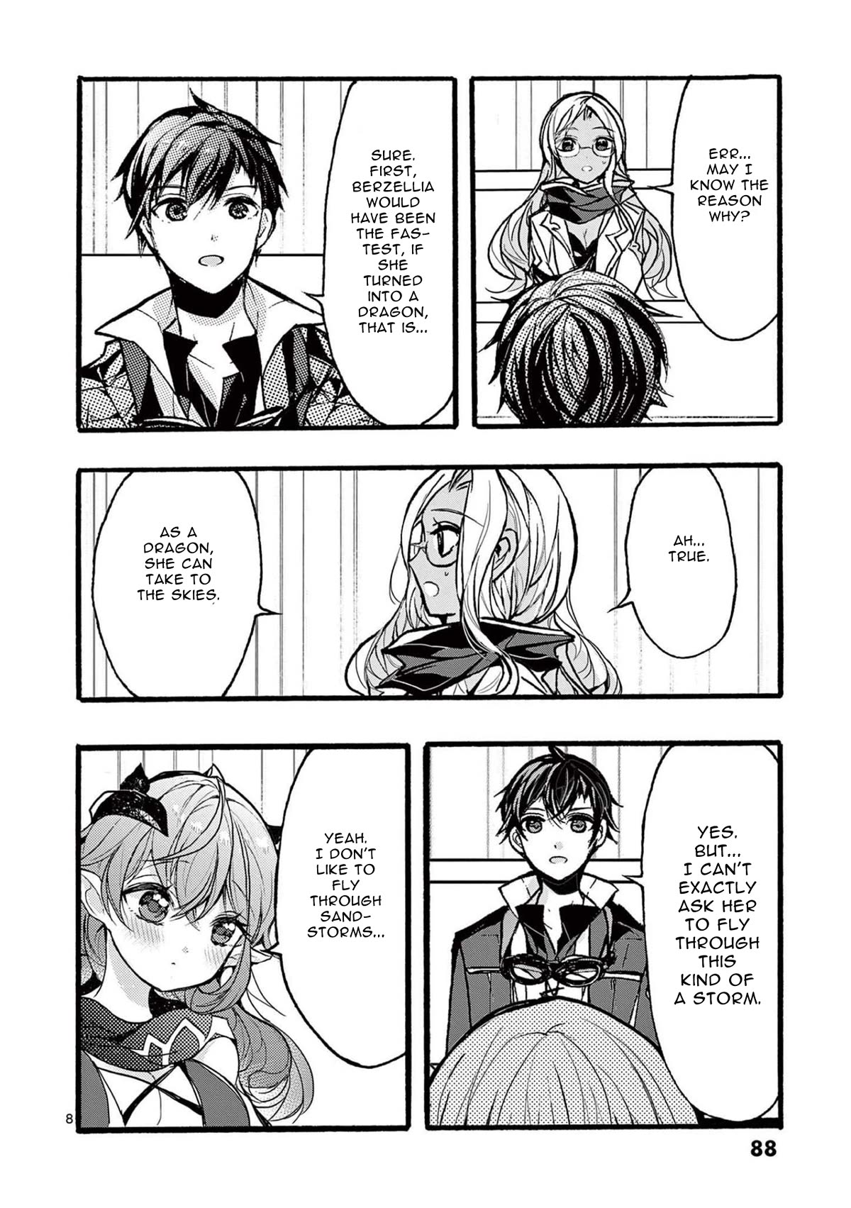 From The Strongest Job of Dragon Knight, To The Beginner Job Carrier, Somehow, I Am Dependent On The Heroes Chapter 35 page 8 - Chapter 35