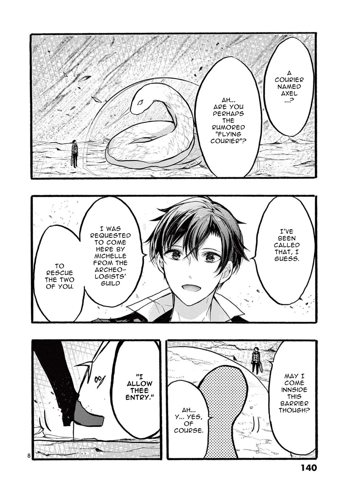 From The Strongest Job of Dragon Knight, To The Beginner Job Carrier, Somehow, I Am Dependent On The Heroes Chapter 36 page 8 - Chapter 36