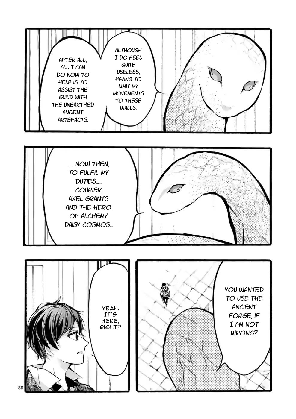 From The Strongest Job of Dragon Knight, To The Beginner Job Carrier, Somehow, I Am Dependent On The Heroes Chapter 37 page 35 - Chapter 37