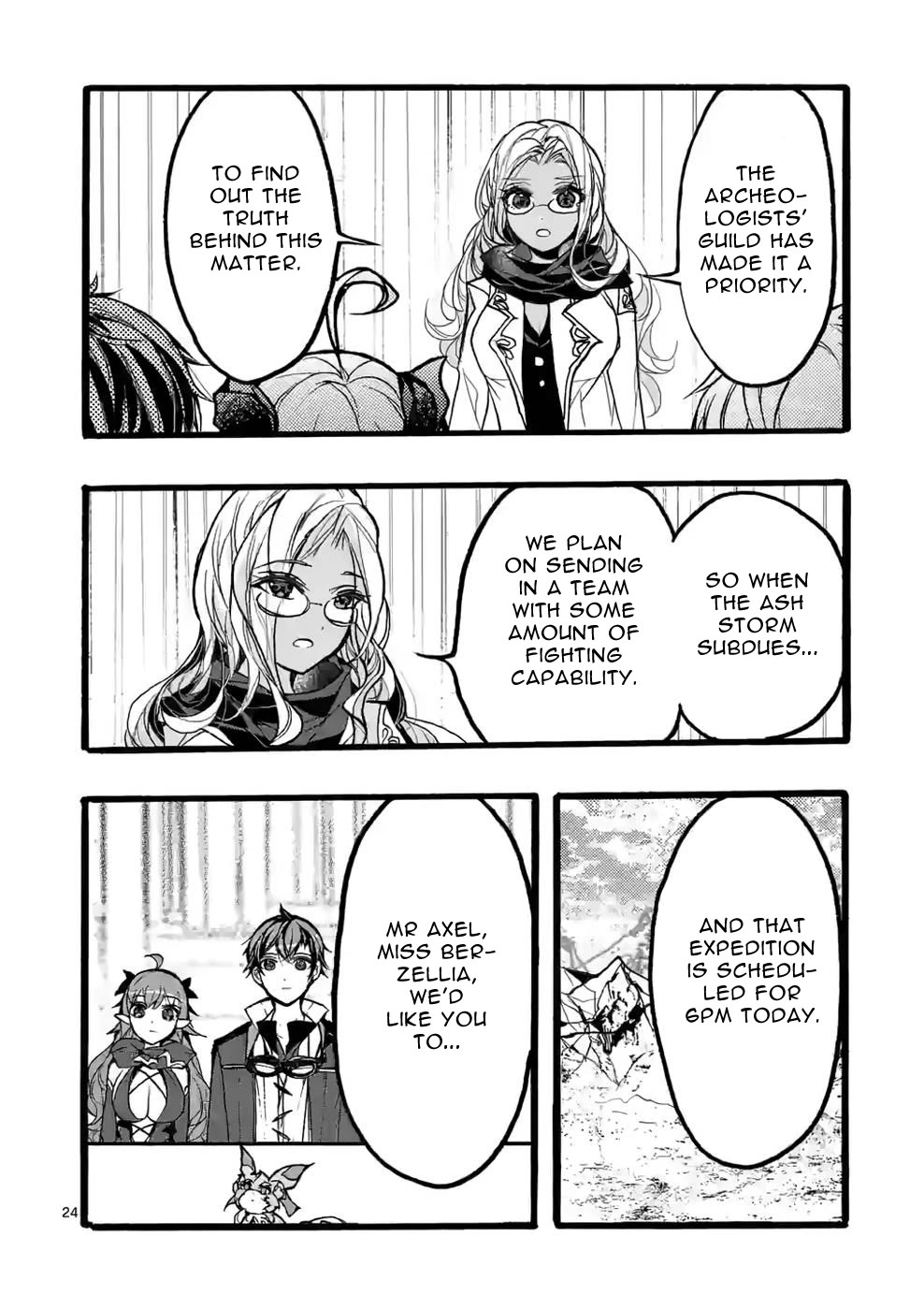 From The Strongest Job of Dragon Knight, To The Beginner Job Carrier, Somehow, I Am Dependent On The Heroes Chapter 38 page 24 - Chapter 38