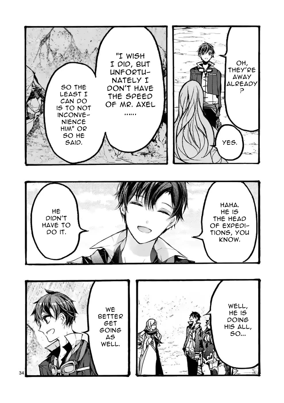From The Strongest Job of Dragon Knight, To The Beginner Job Carrier, Somehow, I Am Dependent On The Heroes Chapter 38 page 34 - Chapter 38