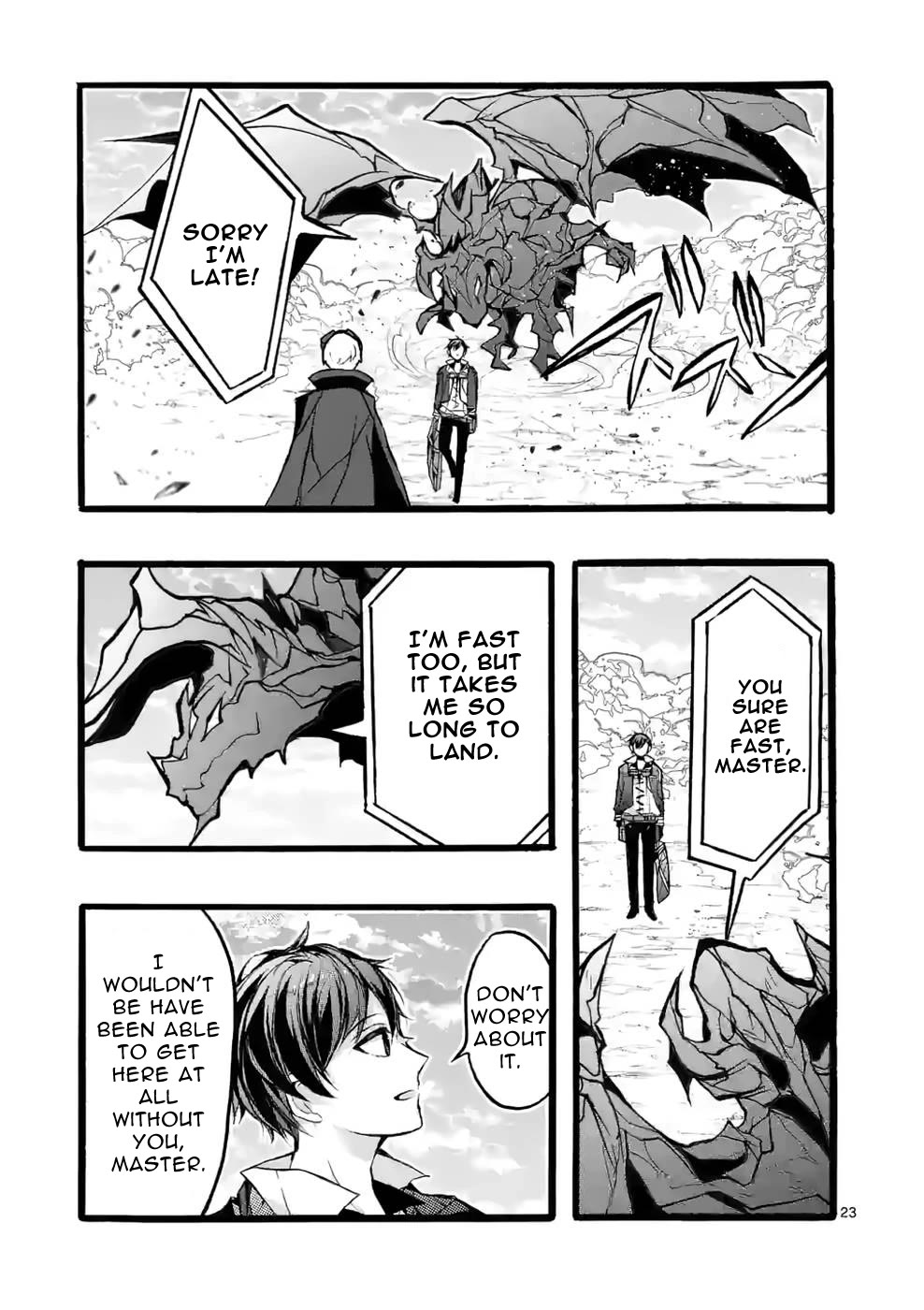 From The Strongest Job of Dragon Knight, To The Beginner Job Carrier, Somehow, I Am Dependent On The Heroes Chapter 39 page 23 - Chapter 39