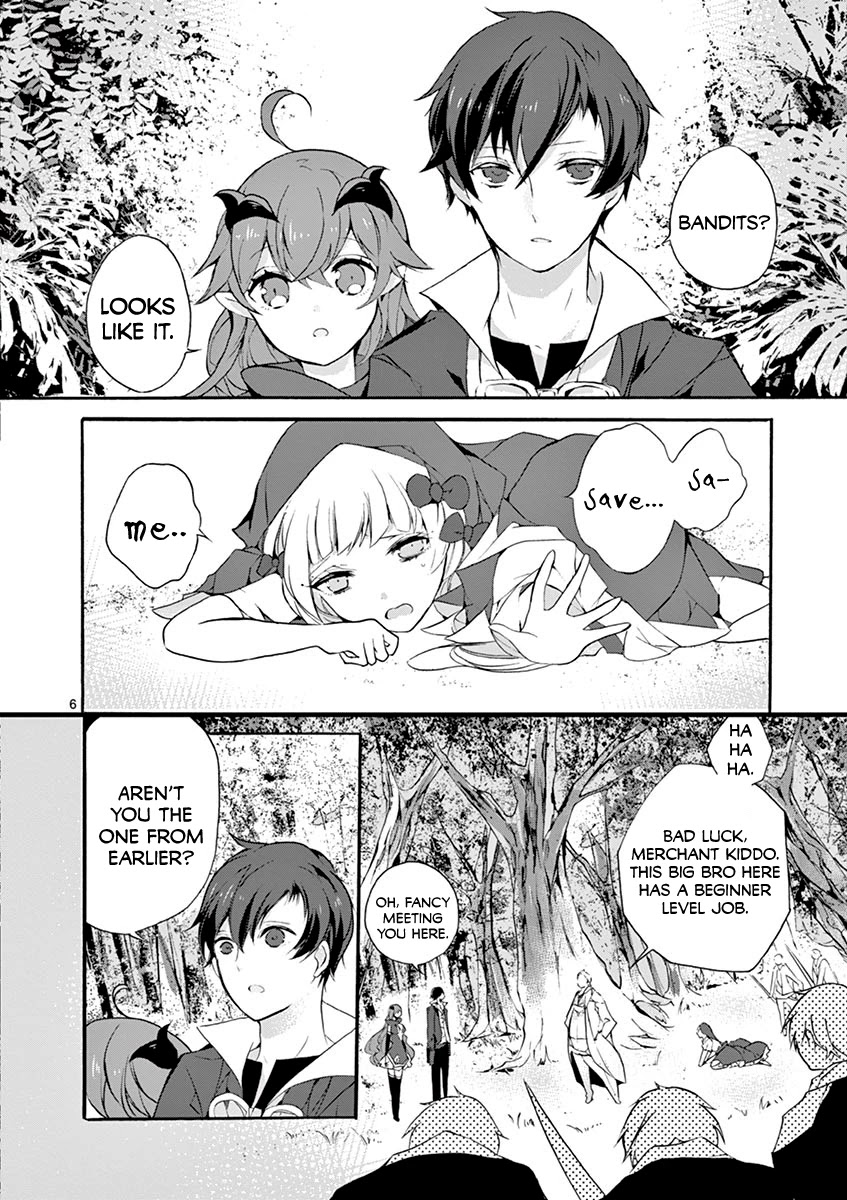 From The Strongest Job of Dragon Knight, To The Beginner Job Carrier, Somehow, I Am Dependent On The Heroes Chapter 4 page 6 - Chapter 4