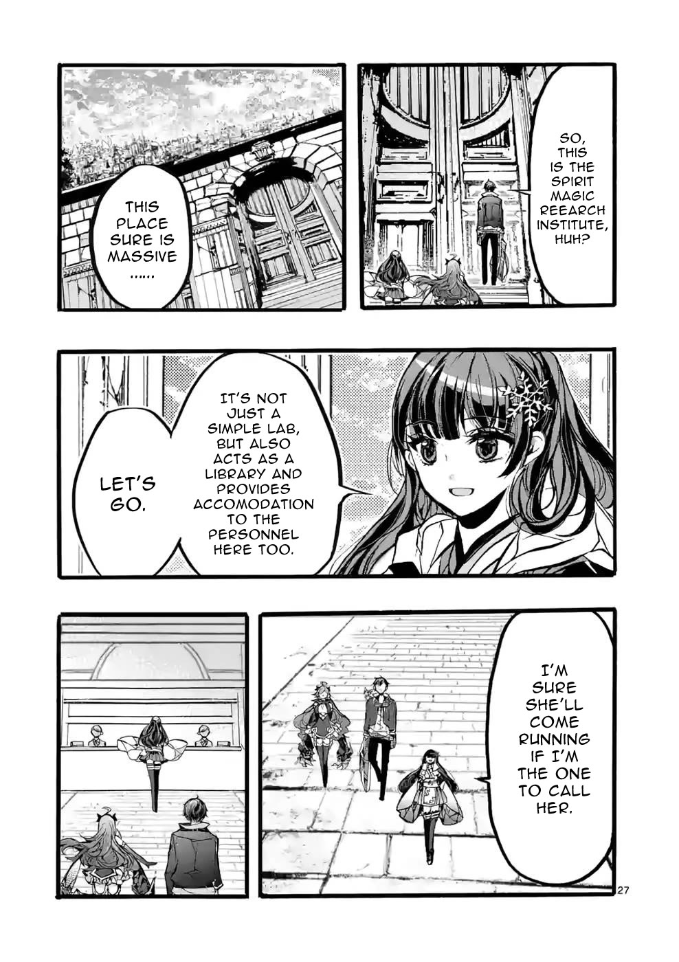 From The Strongest Job of Dragon Knight, To The Beginner Job Carrier, Somehow, I Am Dependent On The Heroes Chapter 41 page 27 - Chapter 41