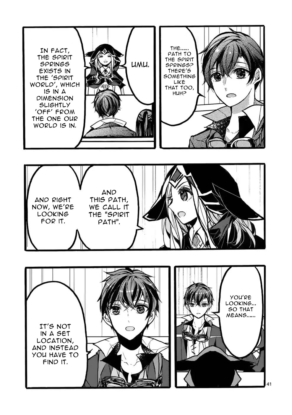 From The Strongest Job of Dragon Knight, To The Beginner Job Carrier, Somehow, I Am Dependent On The Heroes Chapter 41 page 41 - Chapter 41
