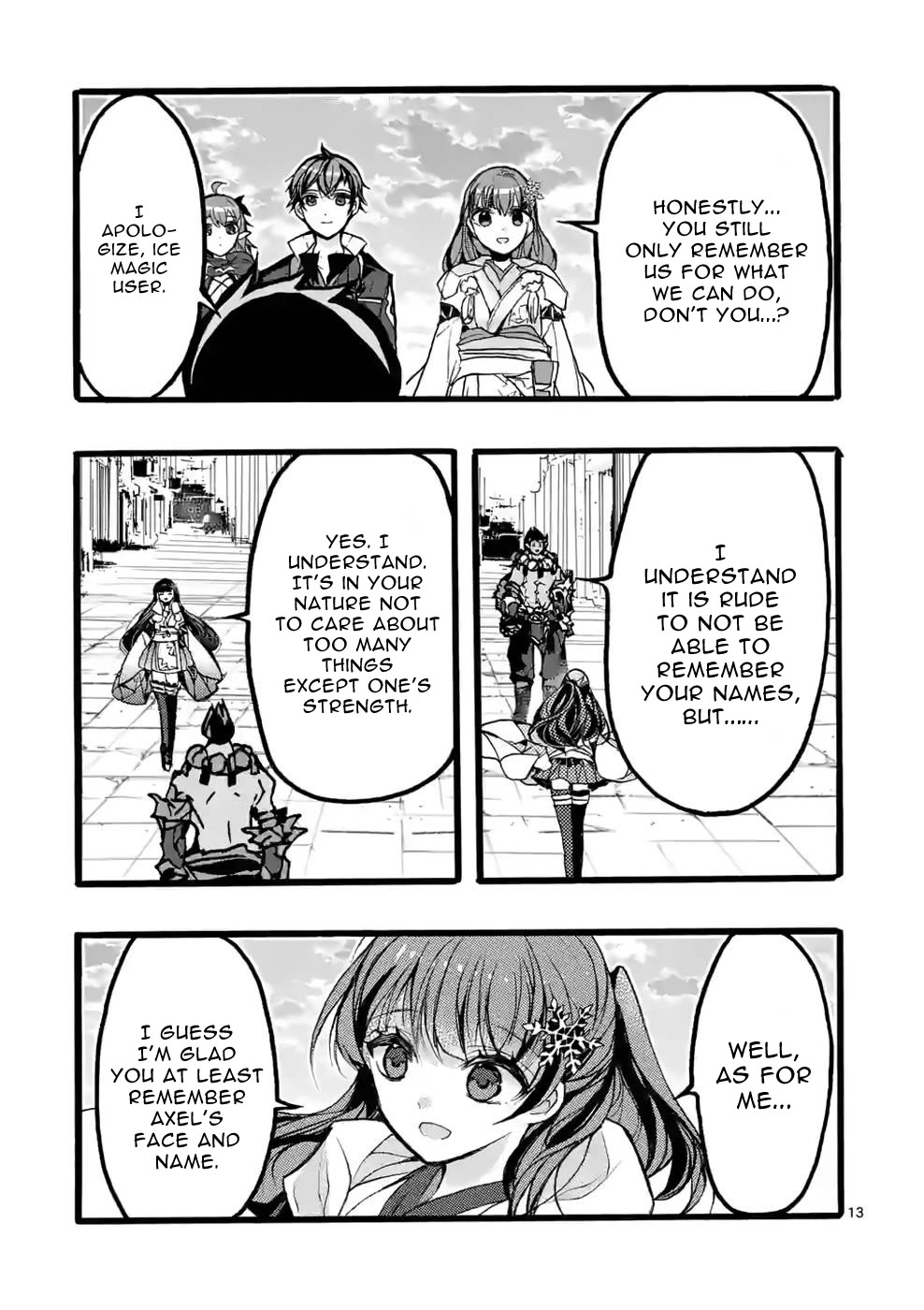 From The Strongest Job of Dragon Knight, To The Beginner Job Carrier, Somehow, I Am Dependent On The Heroes Chapter 42 page 13 - Chapter 42