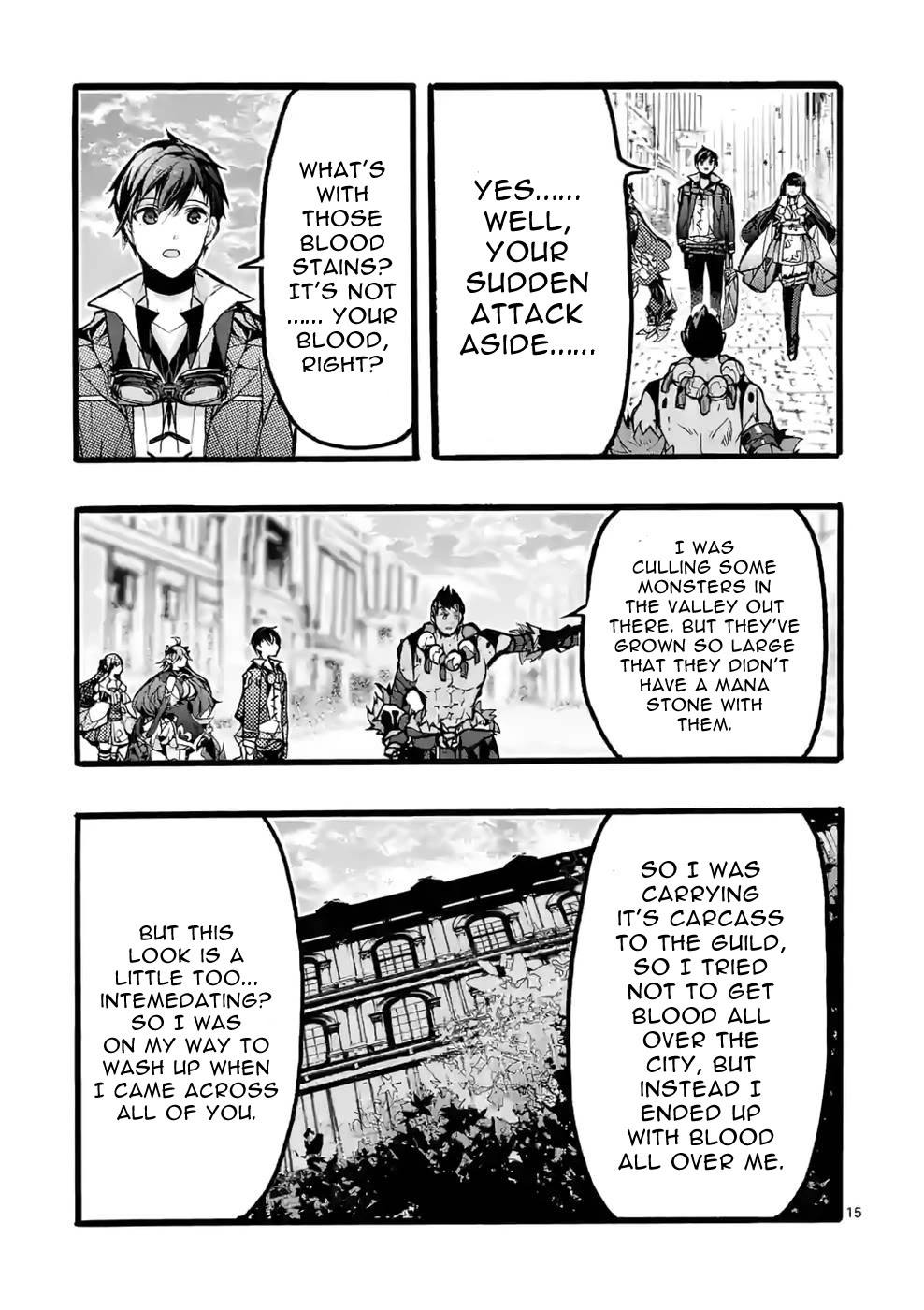 From The Strongest Job of Dragon Knight, To The Beginner Job Carrier, Somehow, I Am Dependent On The Heroes Chapter 42 page 15 - Chapter 42
