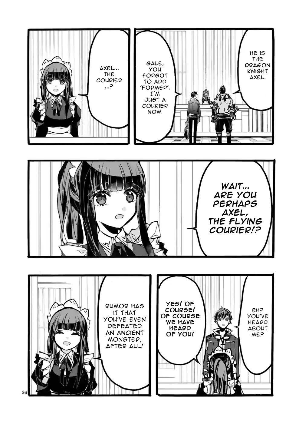 From The Strongest Job of Dragon Knight, To The Beginner Job Carrier, Somehow, I Am Dependent On The Heroes Chapter 42 page 26 - Chapter 42