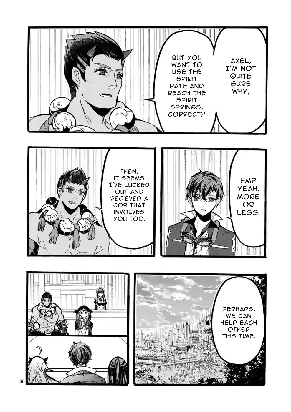 From The Strongest Job of Dragon Knight, To The Beginner Job Carrier, Somehow, I Am Dependent On The Heroes Chapter 42 page 34 - Chapter 42