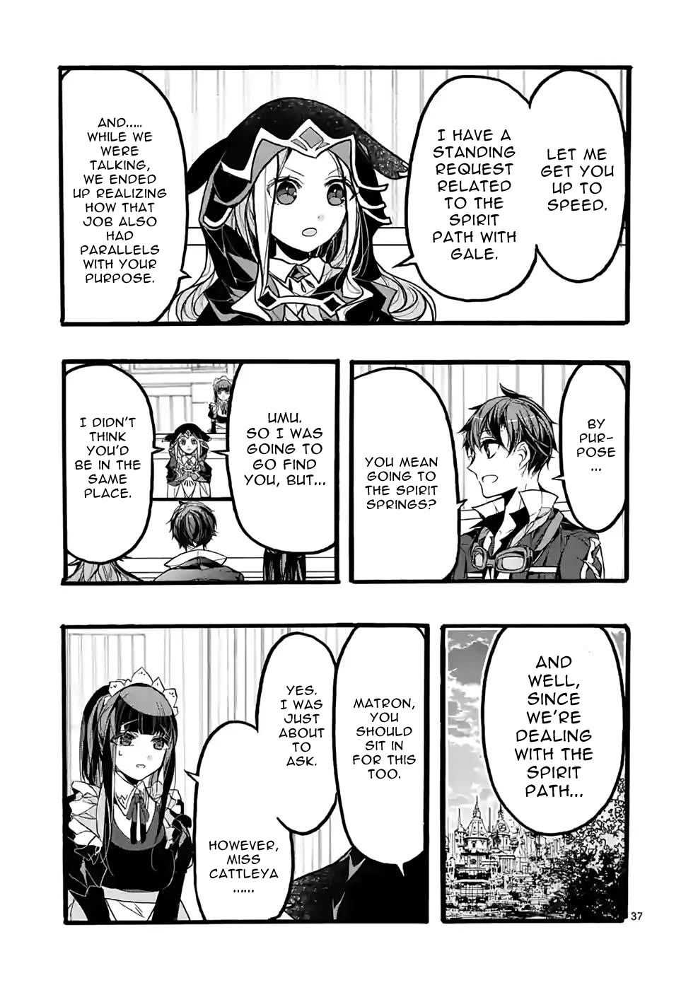 From The Strongest Job of Dragon Knight, To The Beginner Job Carrier, Somehow, I Am Dependent On The Heroes Chapter 42 page 35 - Chapter 42